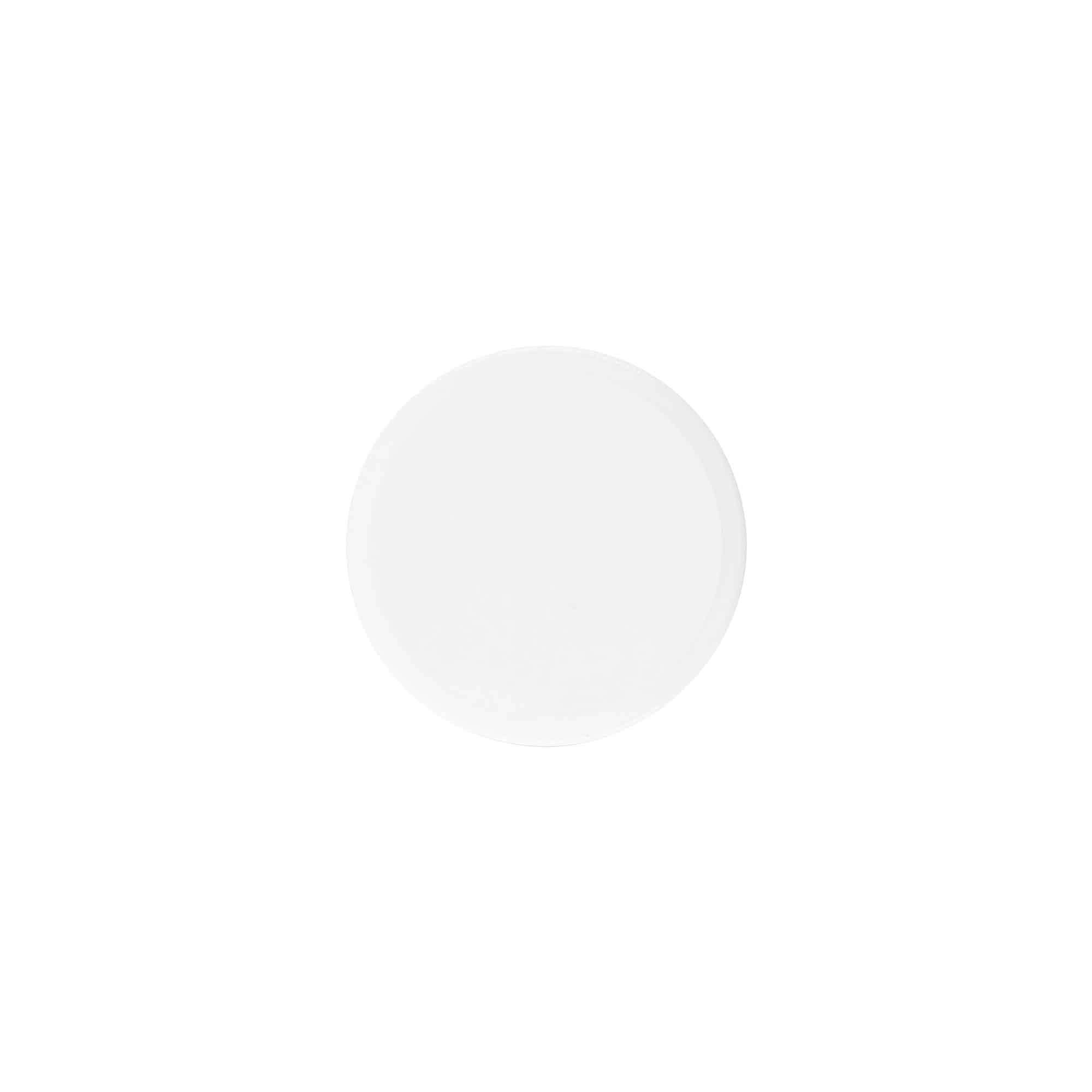 Šroubovací uzávěr 'White Line' 60 ml, PP plast, bílý