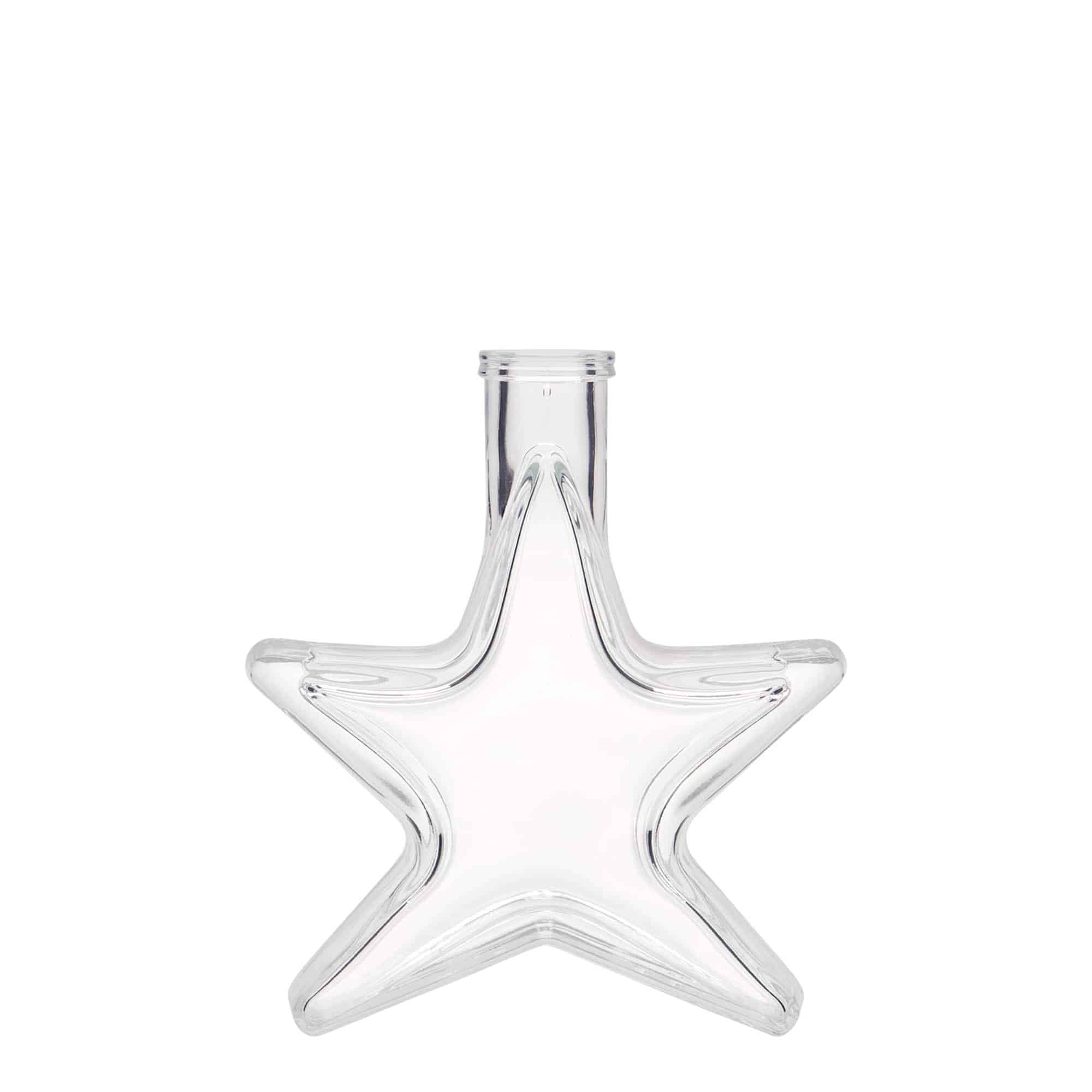 100 ml skleněná lahvička 'Hvězda', hrdlo: korek