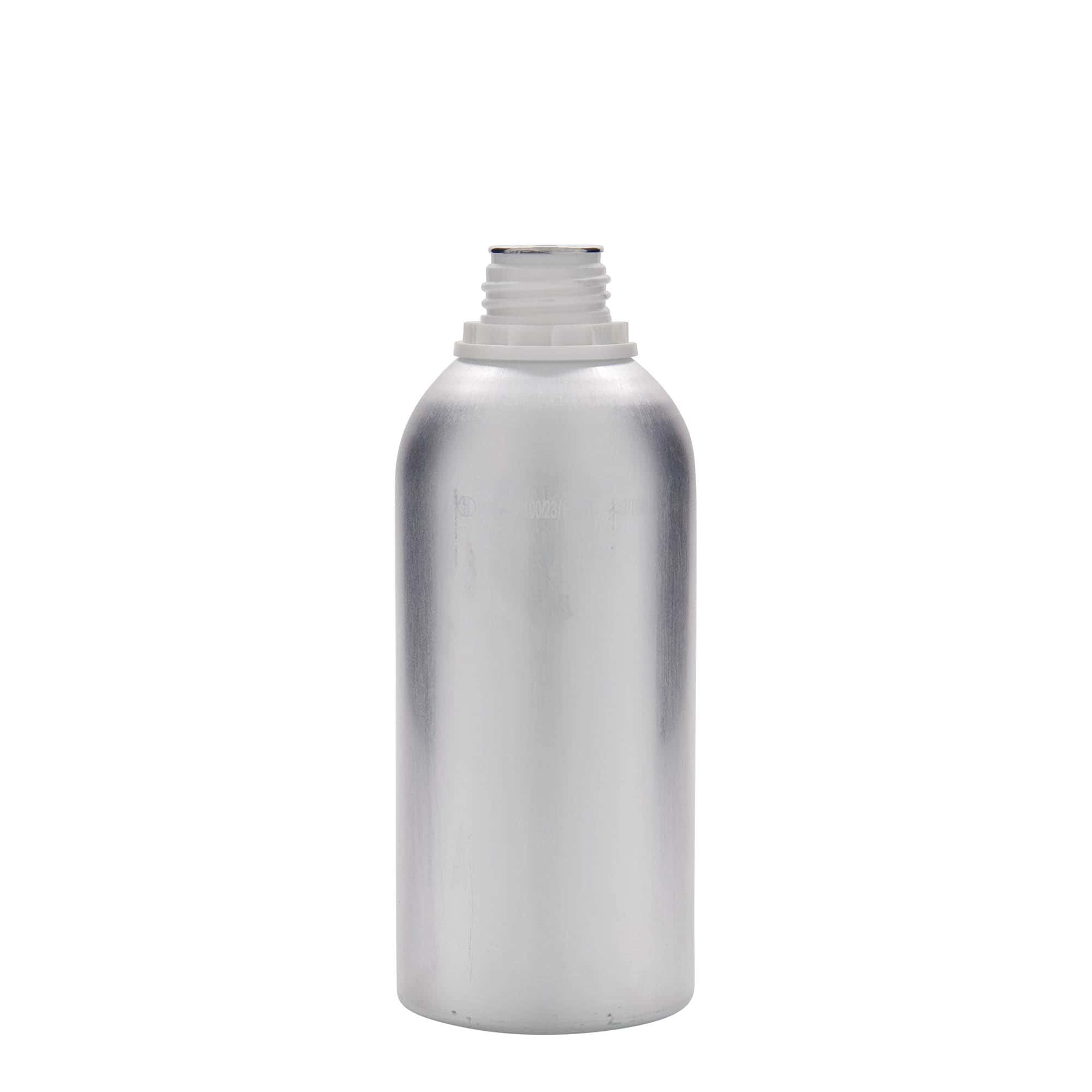 625 ml hliníková láhev, kov, stříbrná, hrdlo: DIN 32 625 ml hliníková láhev, kov, stříbrná, hrdlo: DIN 32