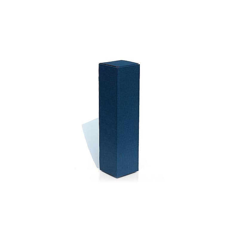 Dárková krabice 'Vlna', obdélníková, karton, modrá
