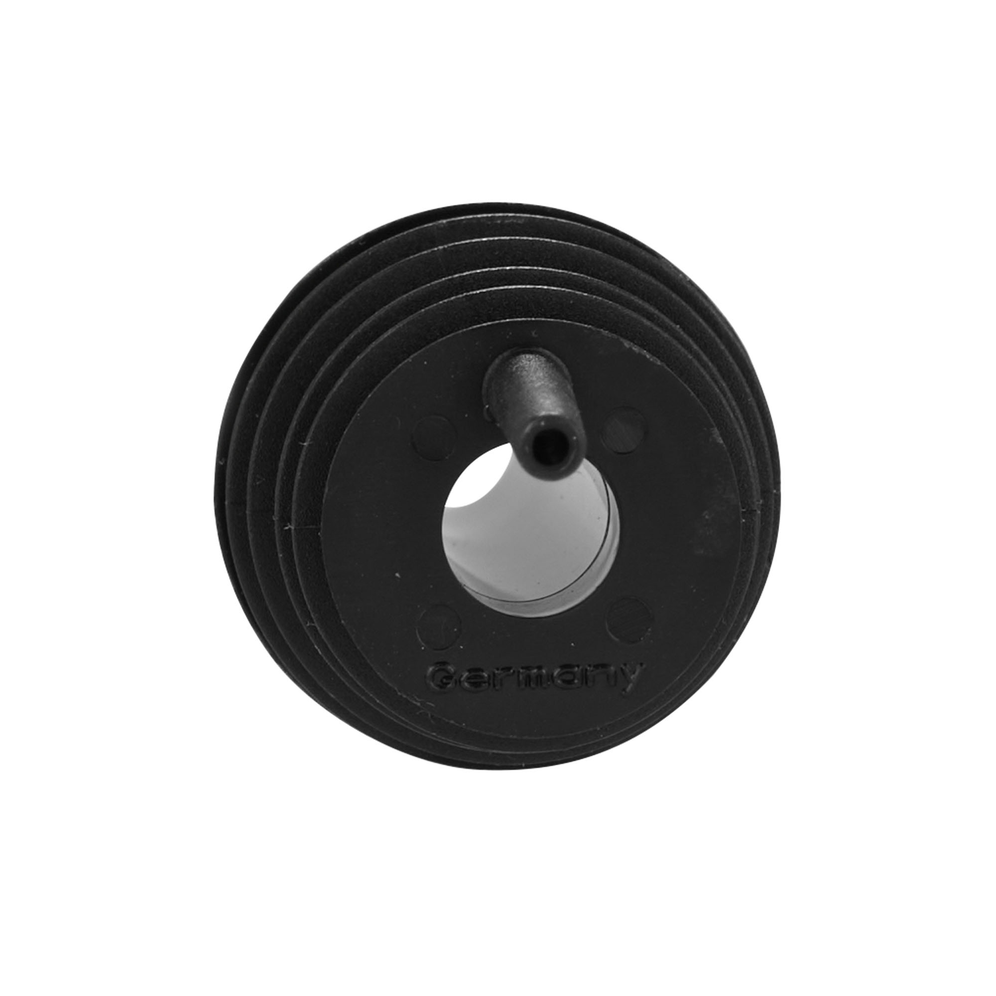 Nerezový výpust s víčkem, nerezová ocel, stříbrná