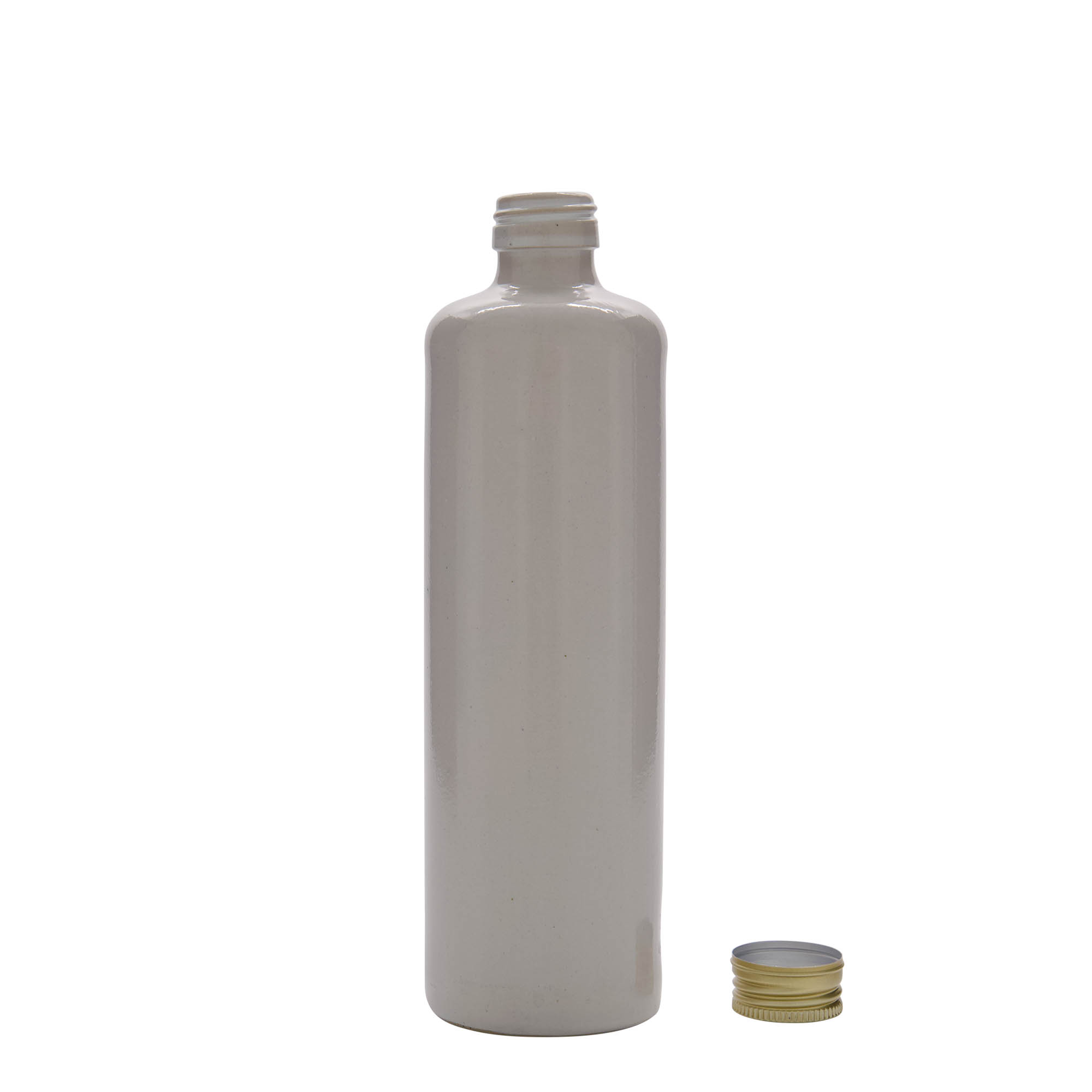 500 ml keramický džbán, kamenina, bílý, hrdlo: PP 31,5