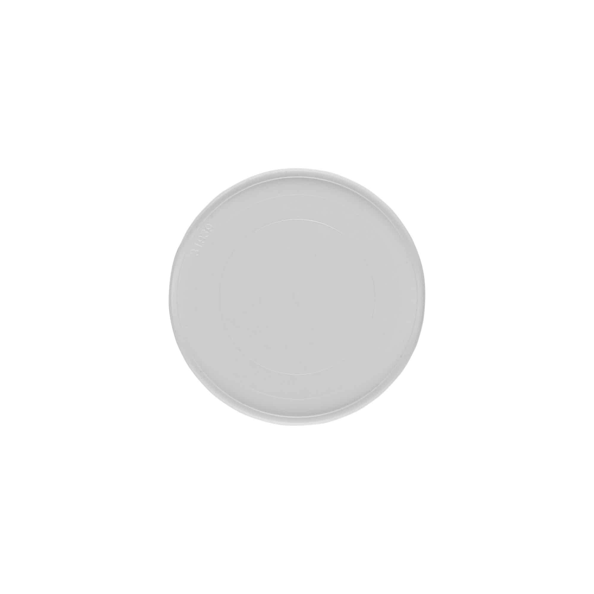 Krycí deska pro 150 ml 'Bianca', plast PP, bílá
