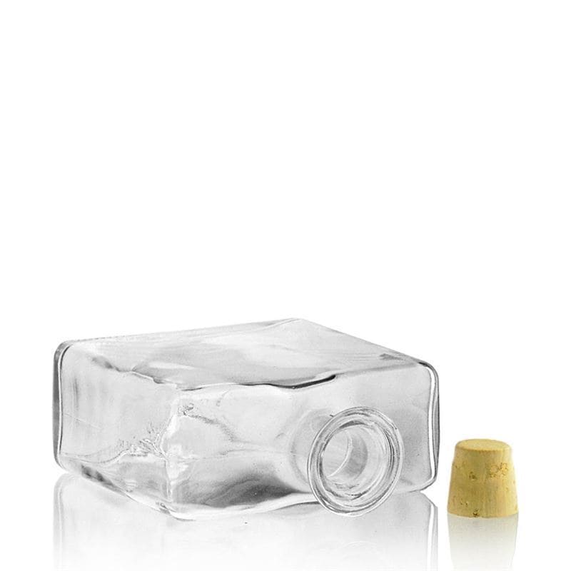 Skleněná lahev 500 ml 'Julia', hranatá, uzávěr: korek