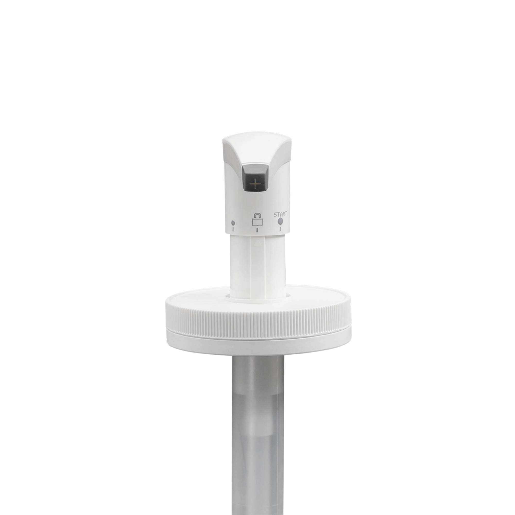Dávkovací pumpa pro 655 ml 'Securibox', PE-plast, bílá, pro hrdlo: šroubovací uzávěr Dávkovací pumpa pro 655 ml 'Securibox', PE-plast, bílá, pro hrdlo: šroubovací uzávěr