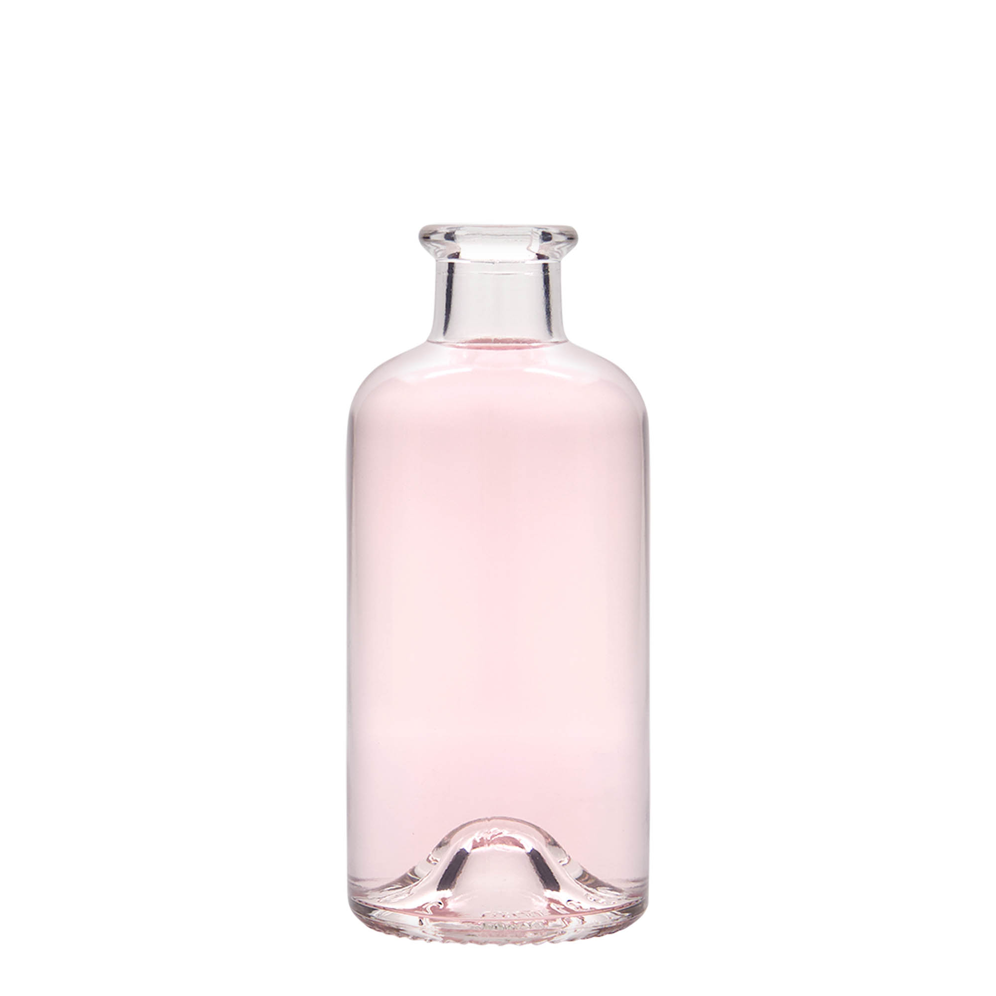 200 ml skleněná láhev lékárníka, hrdlo: korek