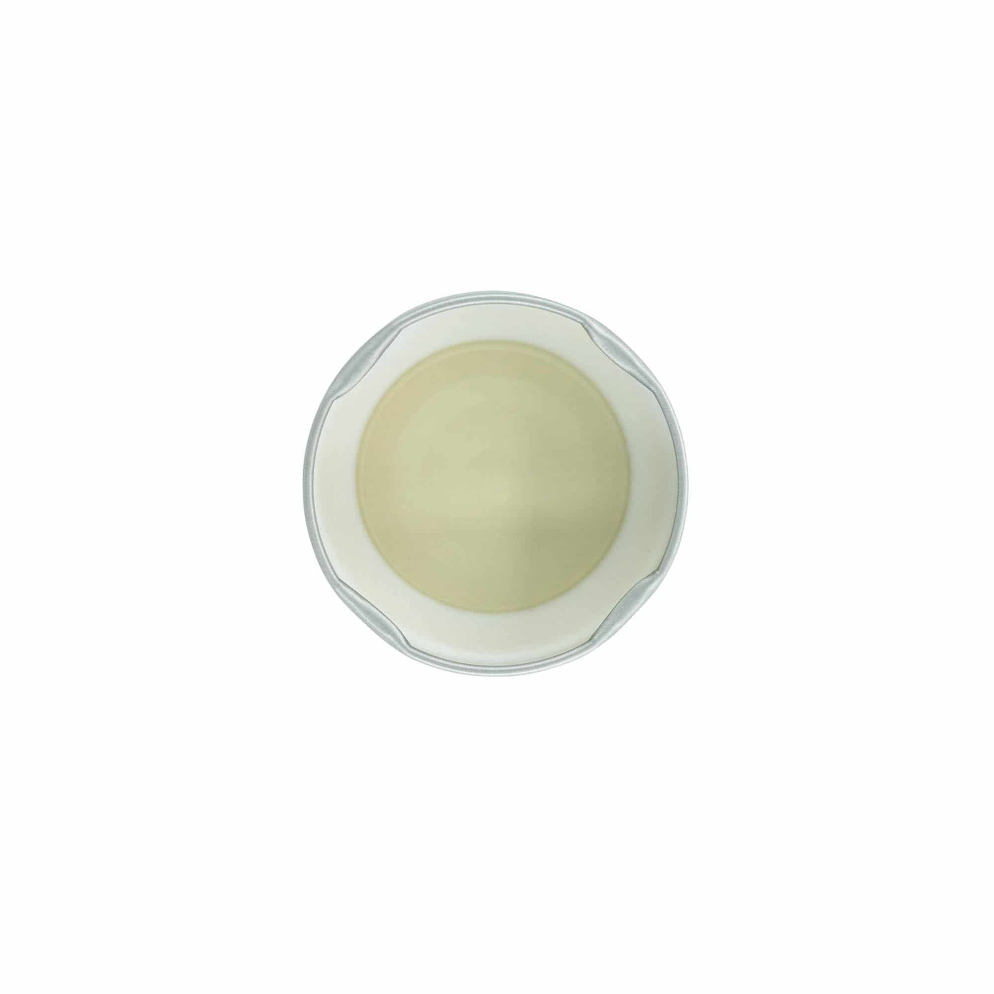 Uzávěr Deep Twist Off, pocínovaný plech, stříbrný, pro ústí: Deep-TO 58