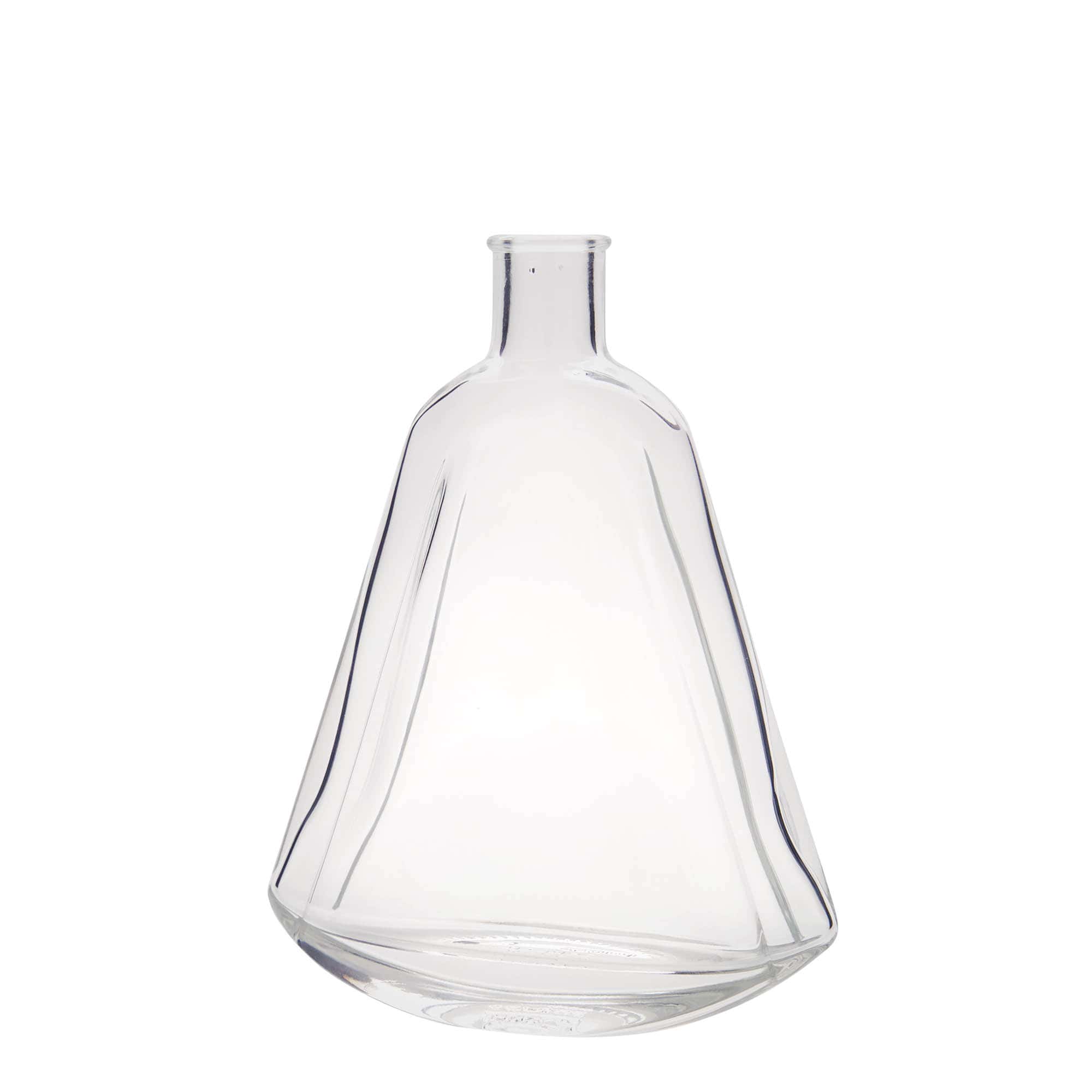 Skleněná lahev 350 ml 'Maurizio', oválná, uzávěr: korek Skleněná lahev 350 ml 'Maurizio', oválná, uzávěr: korek