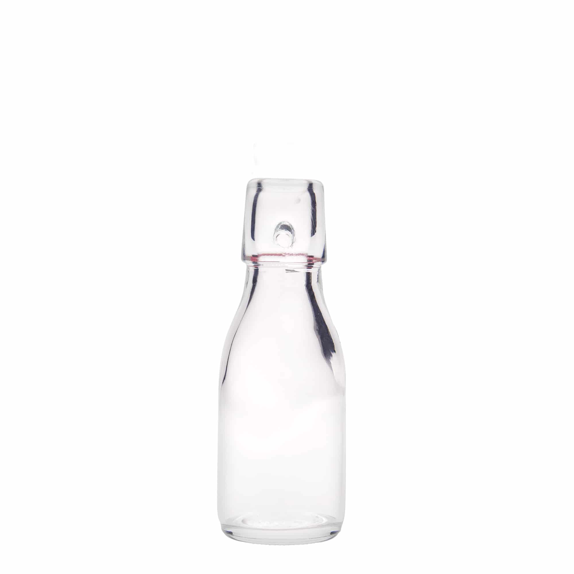 100 ml skleněná láhev 'Paul', hrdlo: západkový uzávěr
