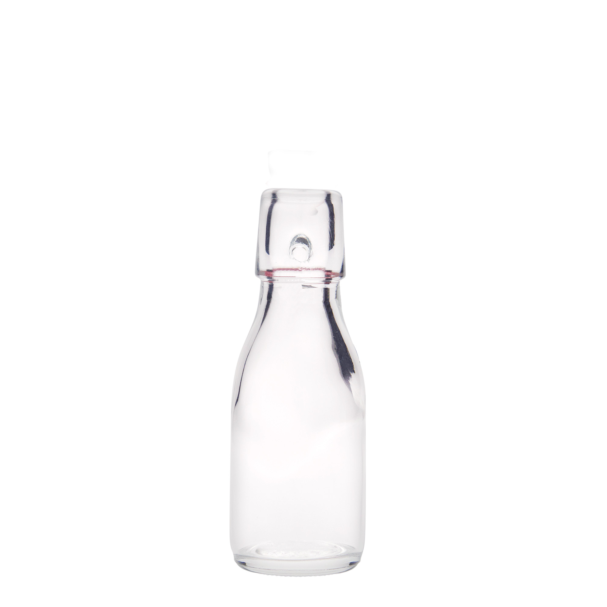 100 ml skleněná láhev „Paul“, hrdlo: západkový uzávěr