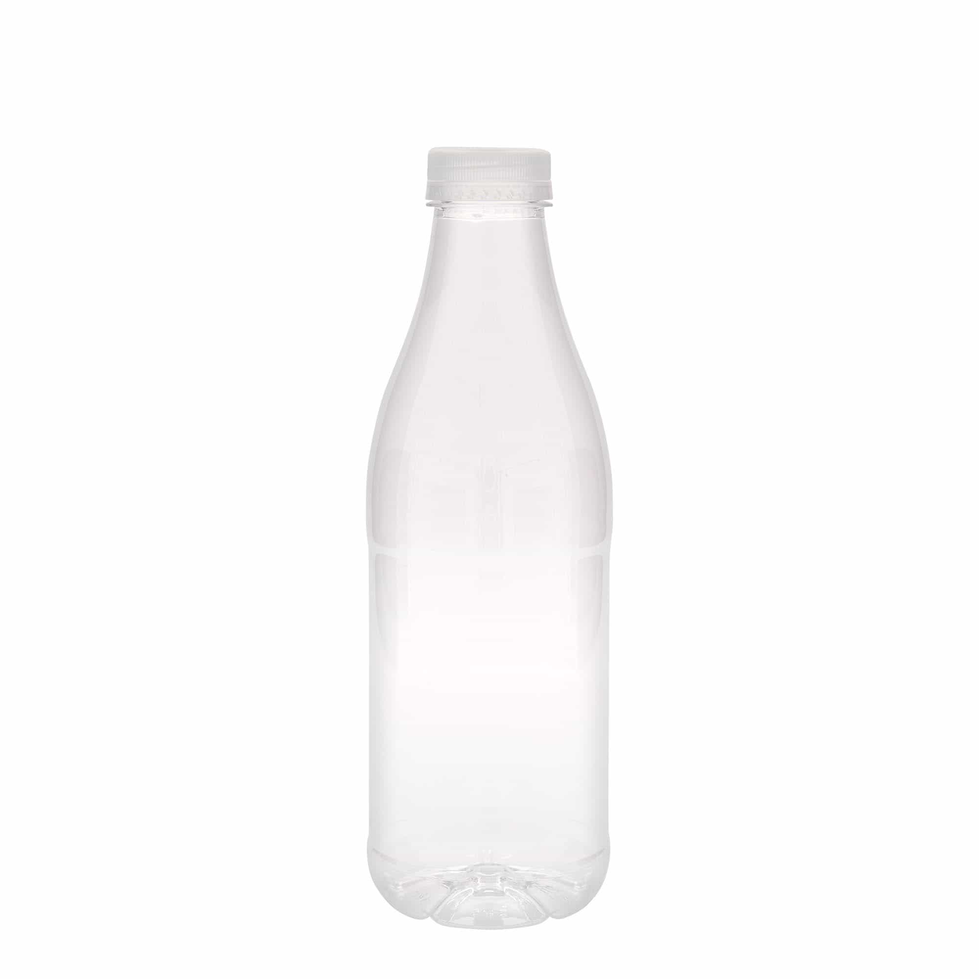 PET lahev 1000 ml 'Milk and Juice', plast, ústí: 38 mm