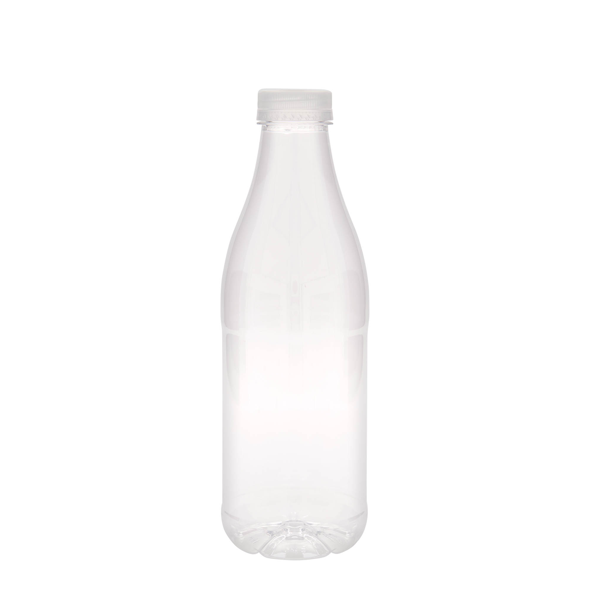 1.000 ml PET lahev „Milk and Juice“, plast, hrdlo: 38 mm