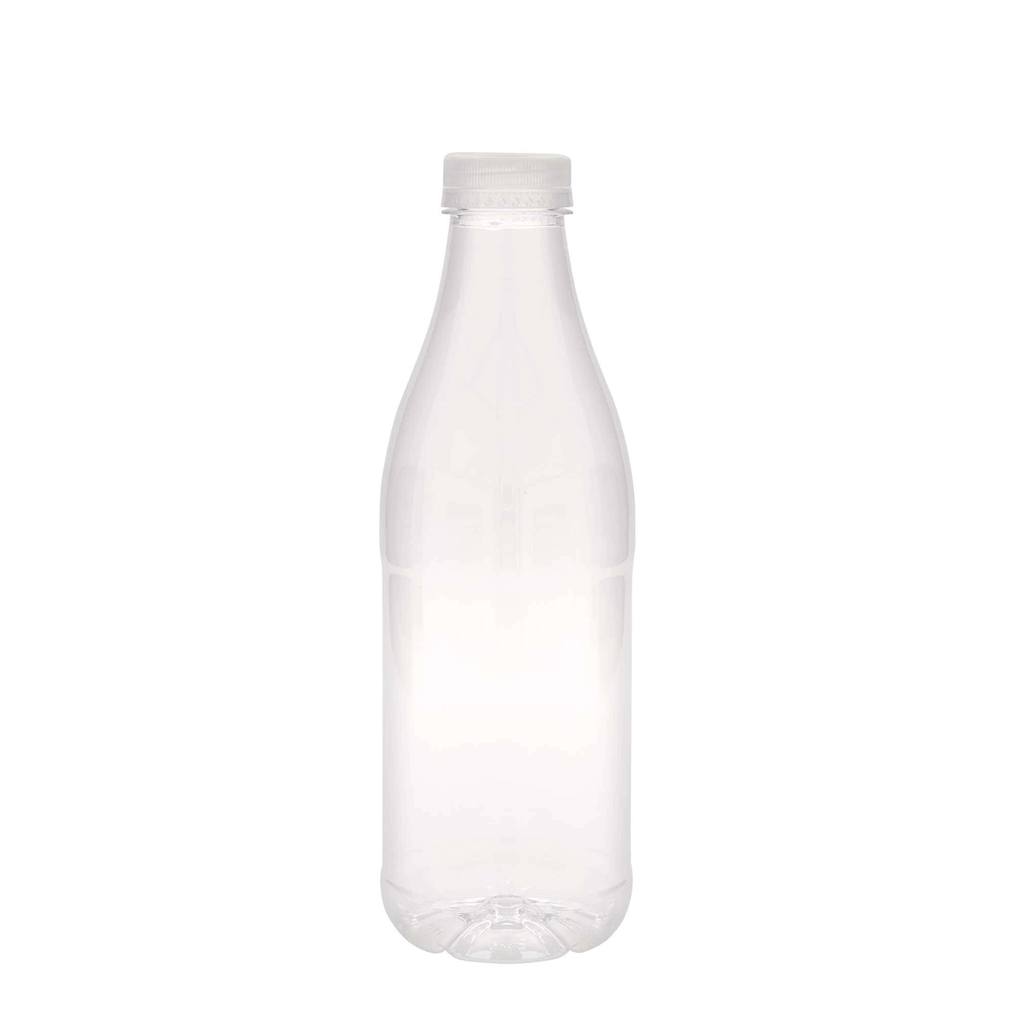 1.000 ml PET lahev „Milk and Juice“, plast, hrdlo: 38 mm