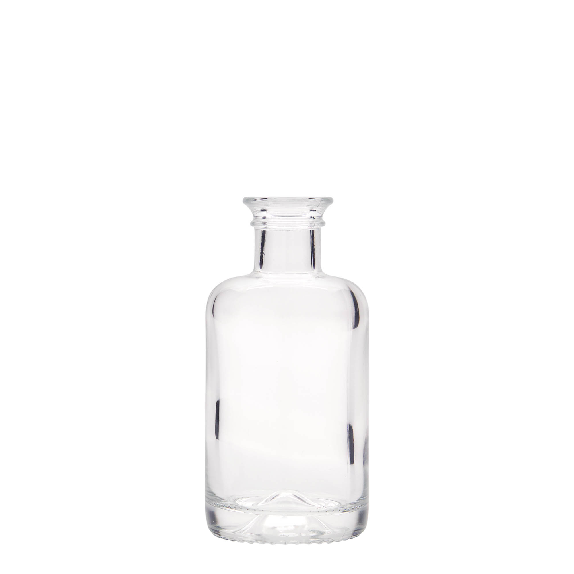 100 ml skleněná lahvička lékárnická, hrdlo: korek 100 ml skleněná lahvička lékárnická, hrdlo: korek