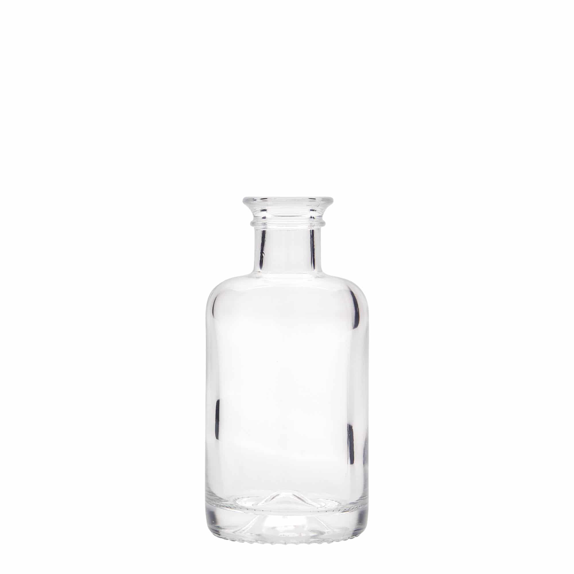 100 ml skleněná lahvička lékárnická, hrdlo: korek