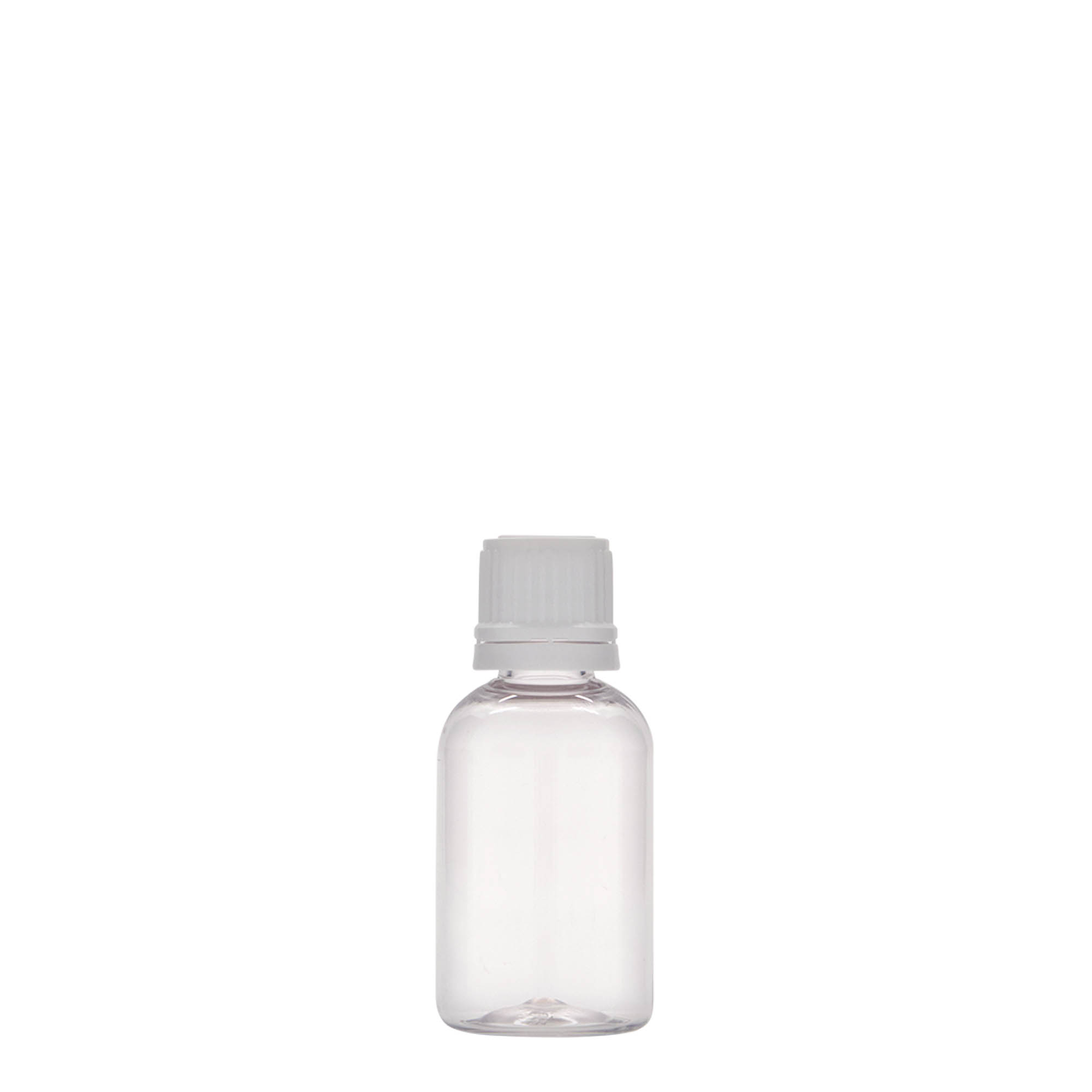 30 ml PET lékárenská lahvička 'Easy Living', plast, hrdlo: DIN 18 30 ml PET lékárenská lahvička 'Easy Living', plast, hrdlo: DIN 18