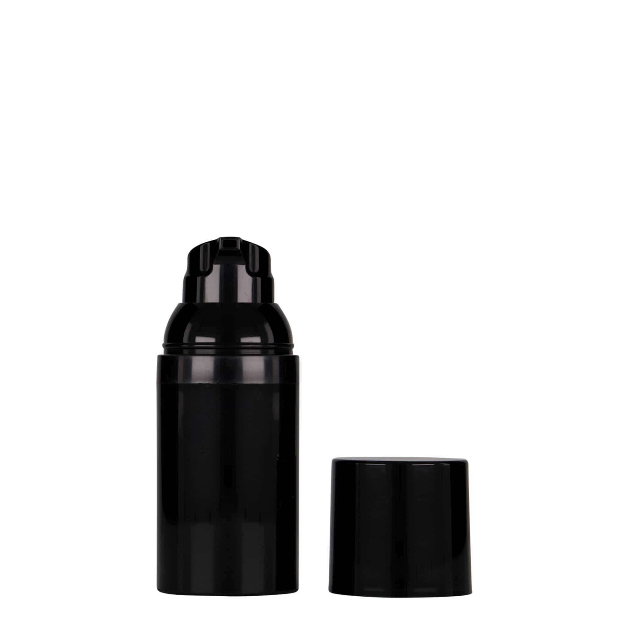 30 ml bezvzduchový dávkovač 'Mezzo', PP-plast, černý
