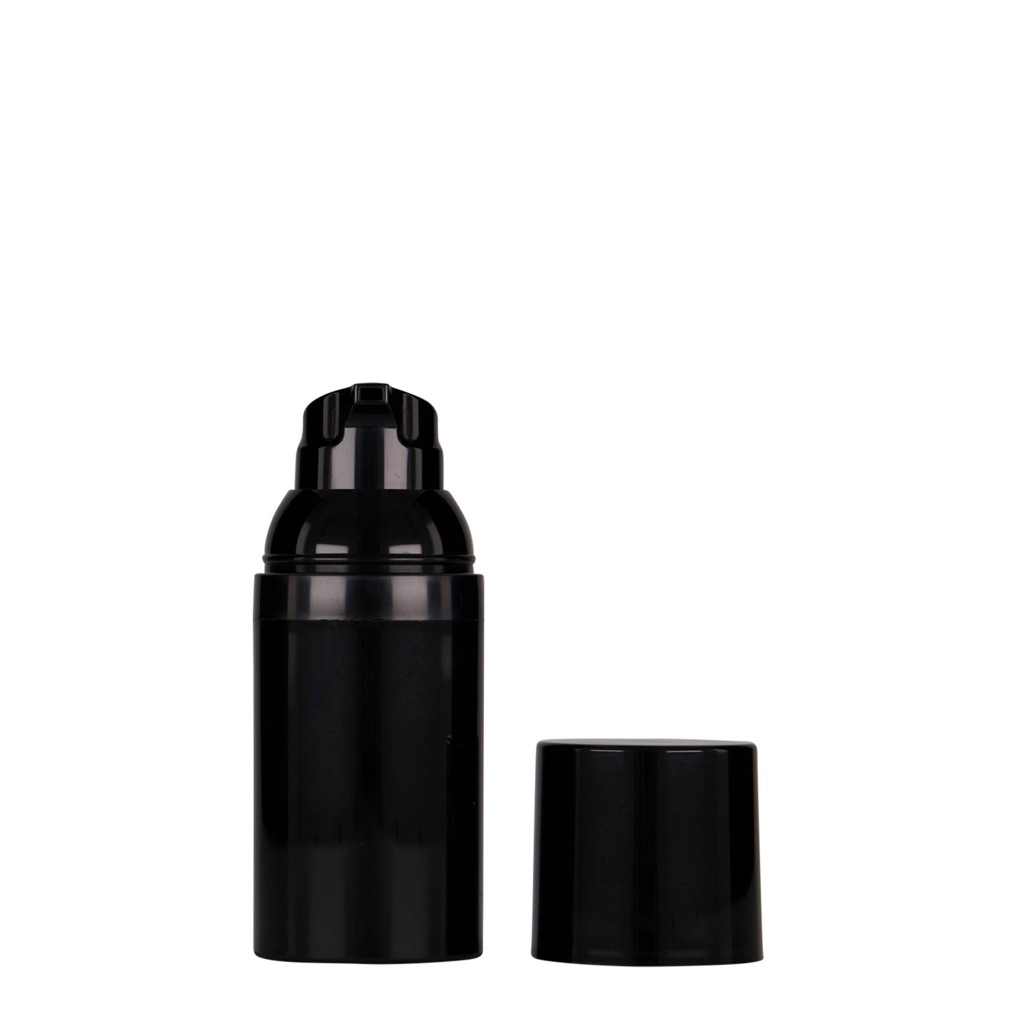 30 ml bezvzduchový dávkovač 'Mezzo', PP-plast, černý 30 ml bezvzduchový dávkovač 'Mezzo', PP-plast, černý