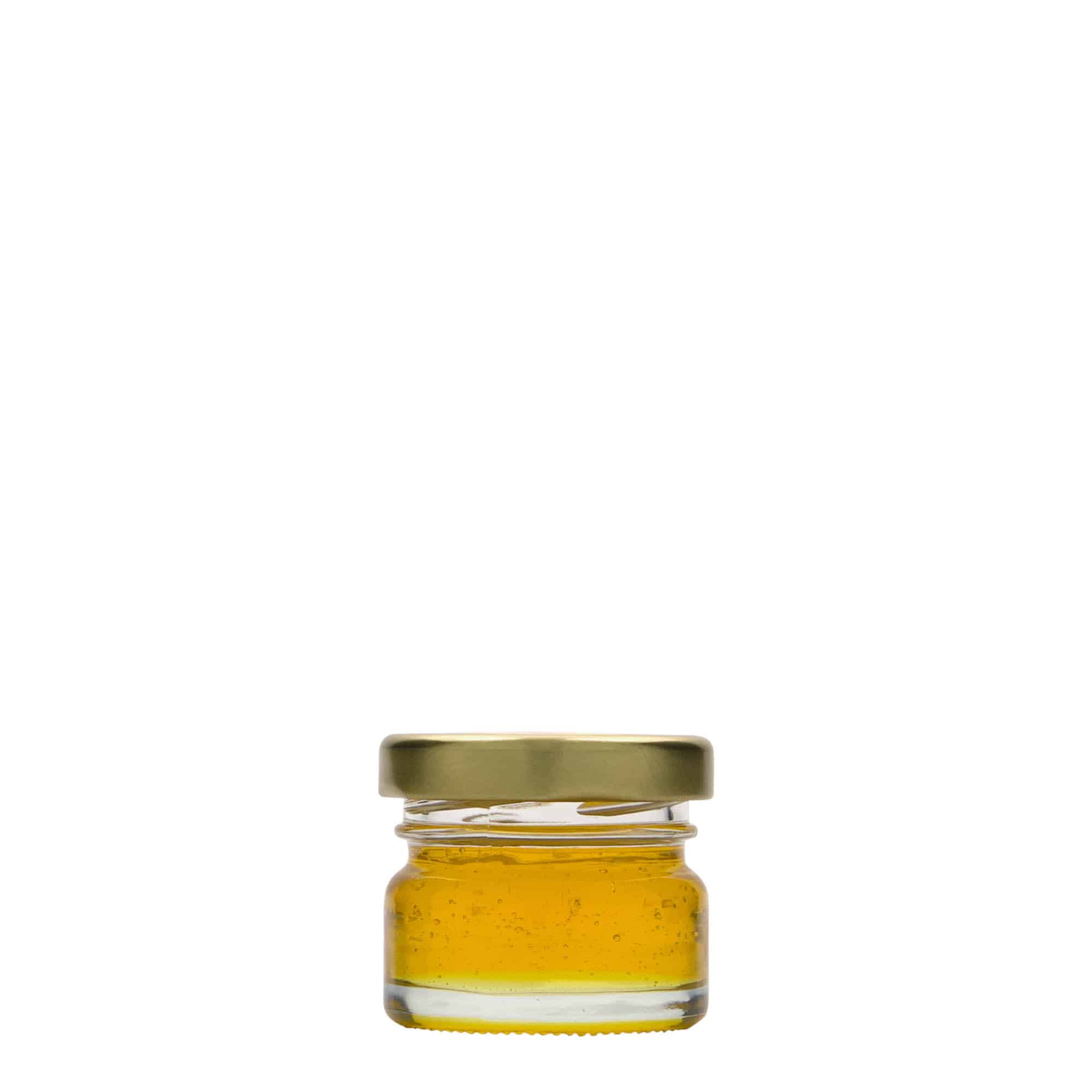 30 ml plochá kulatá sklenice, hrdlo: Twist-off (TO 43)