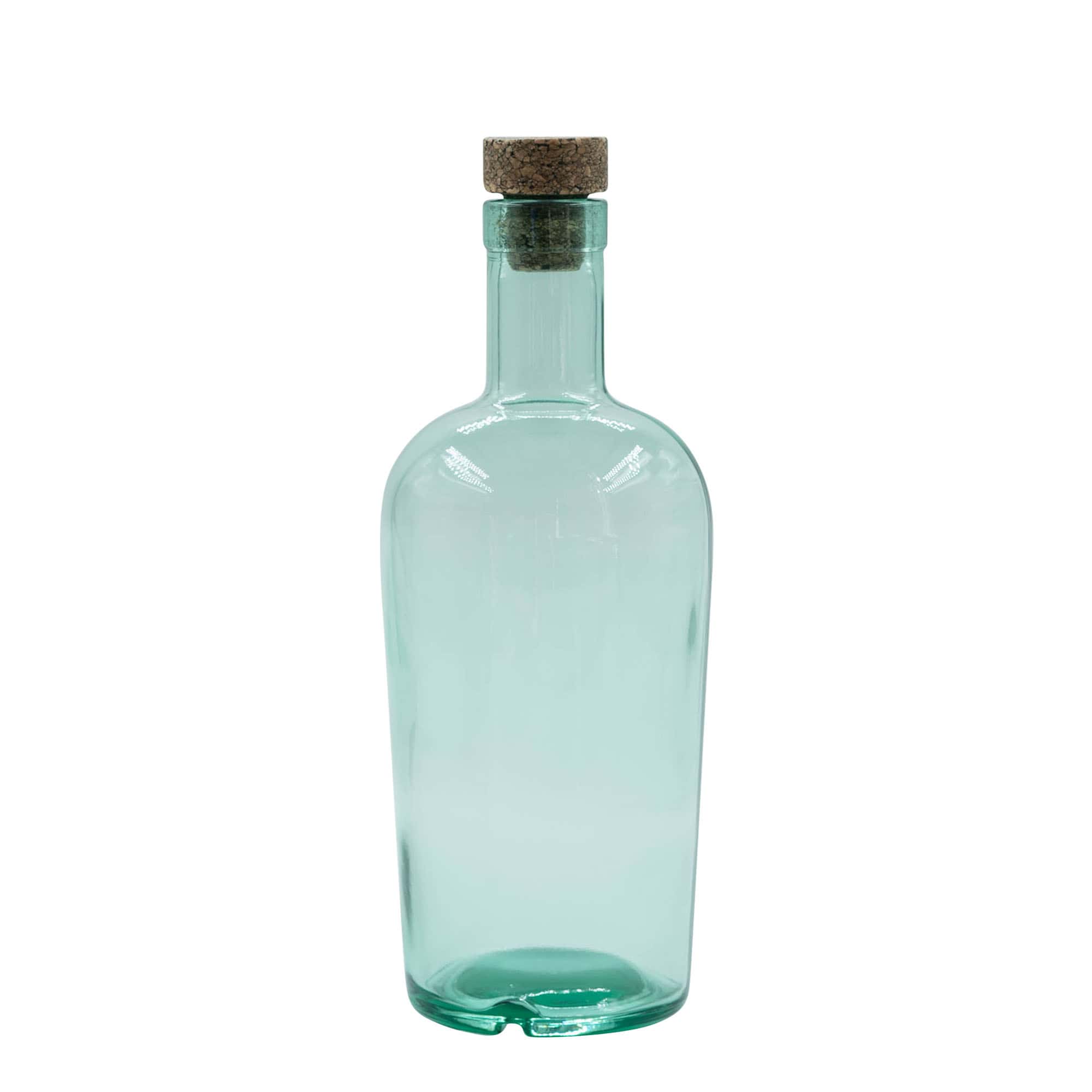 700 ml skleněná láhev 'Teo Light', hrdlo: korek