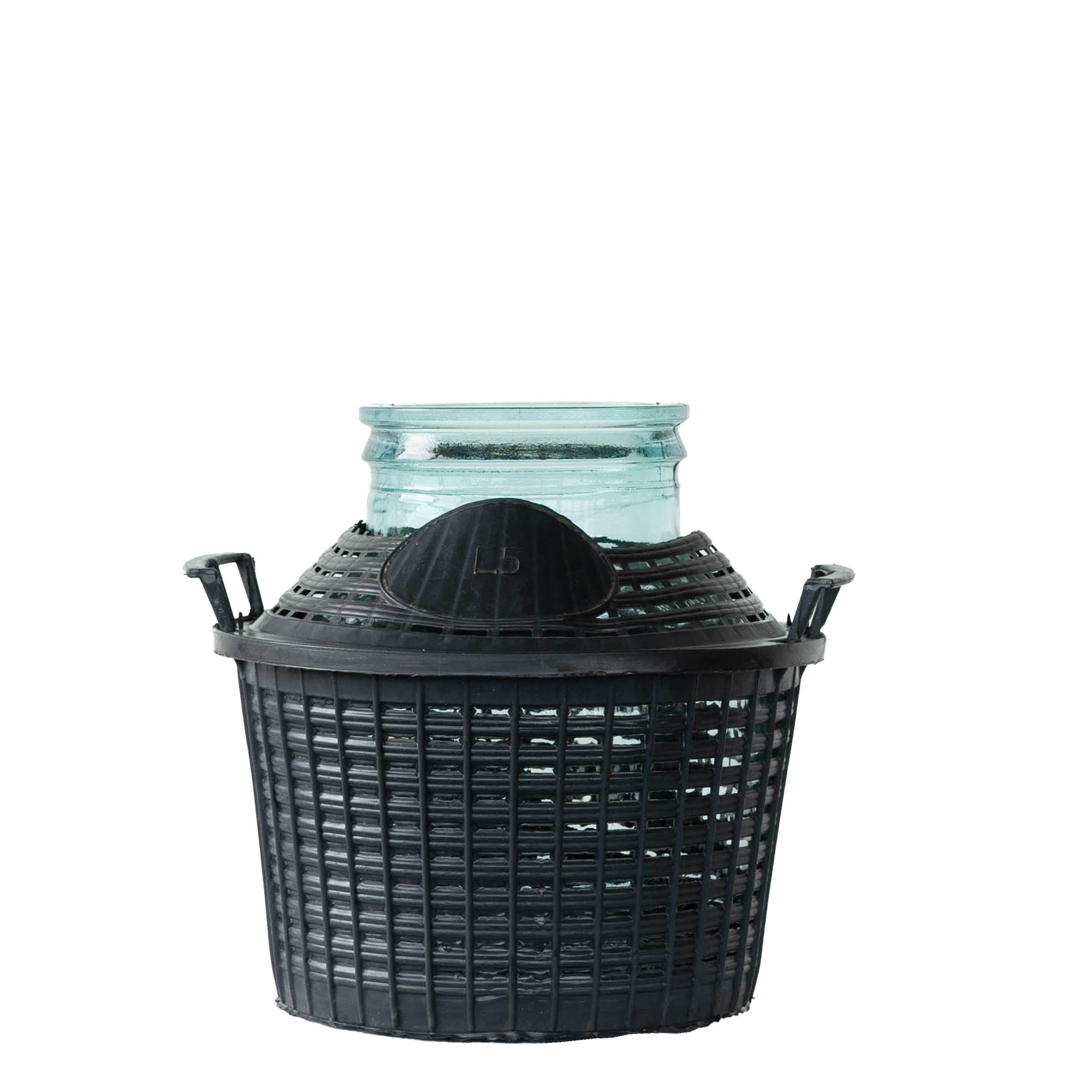 5 l balónová láhev s širokým hrdlem, sklo, otvor: nasazovací víčko 5 l balónová láhev s širokým hrdlem, sklo, otvor: nasazovací víčko