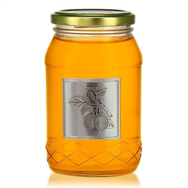 Cínová etiketa „Mirabelle“, čtvercová, kovová, stříbrná Cínová etiketa „Mirabelle“, čtvercová, kovová, stříbrná