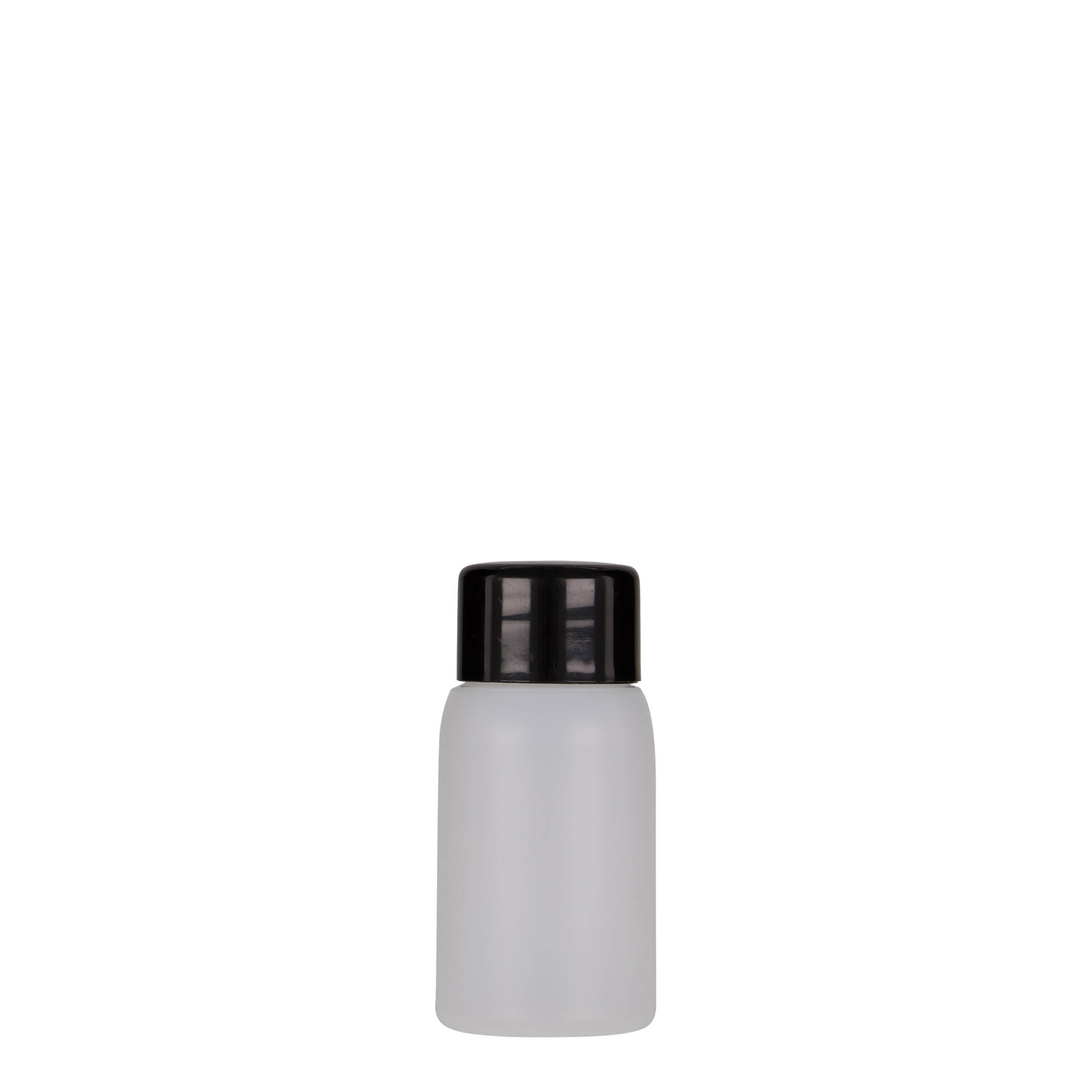30 ml plastová lahvička „Tuffy“, HDPE, přírodní, hrdlo: 24/410