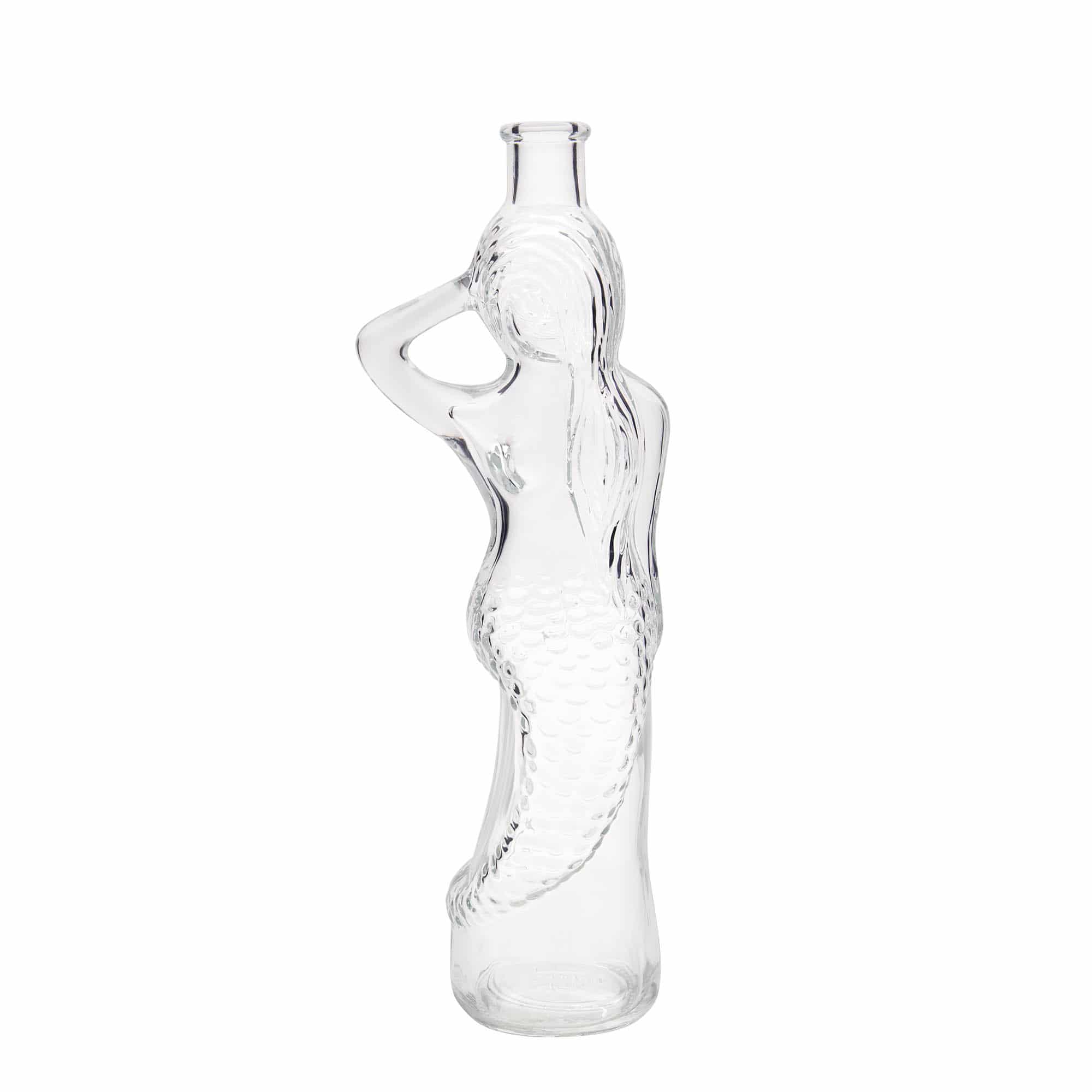 500 ml skleněná láhev 'Mořská panna', hrdlo: korek 500 ml skleněná láhev 'Mořská panna', hrdlo: korek