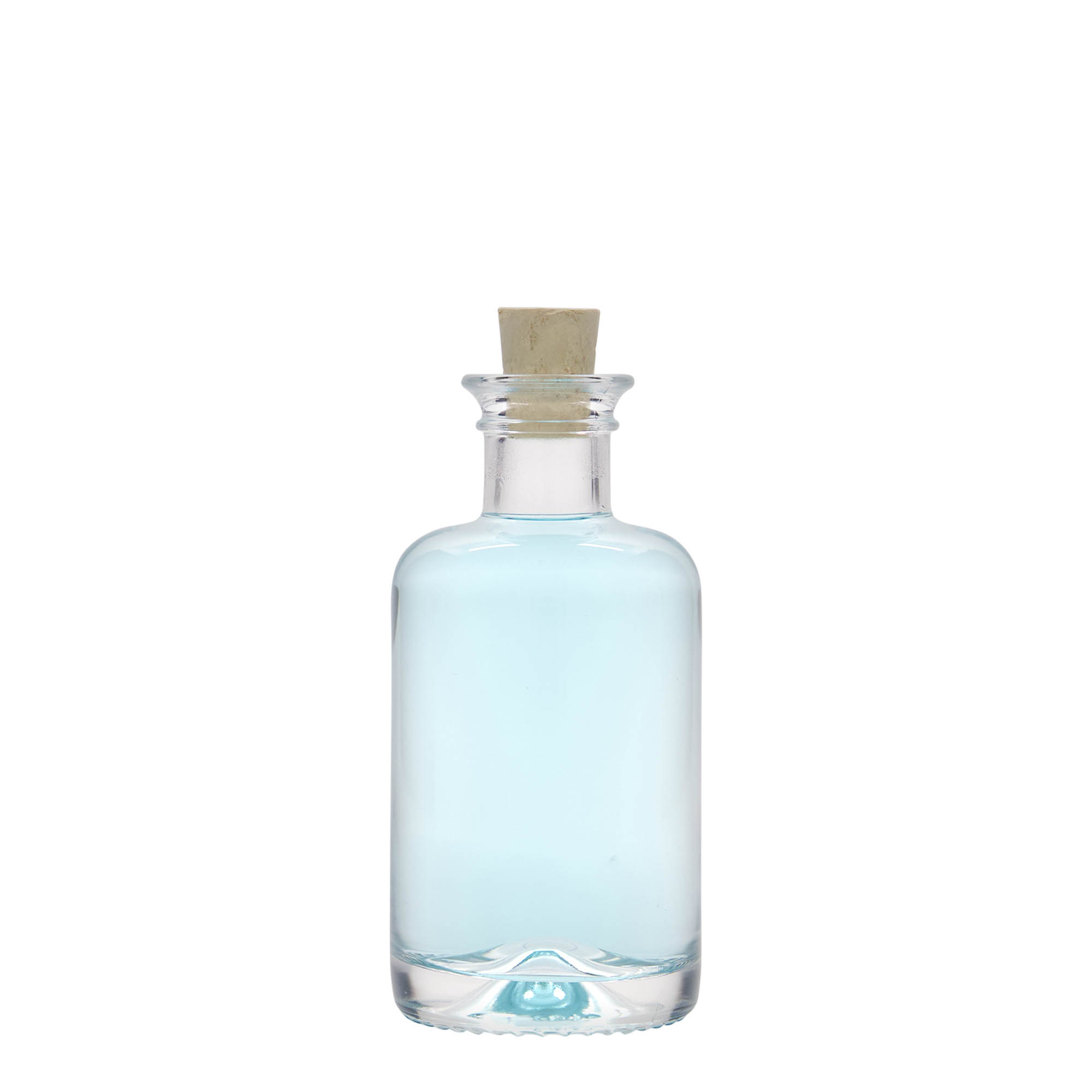 100 ml skleněná lahvička lékárnická, hrdlo: korek 100 ml skleněná lahvička lékárnická, hrdlo: korek