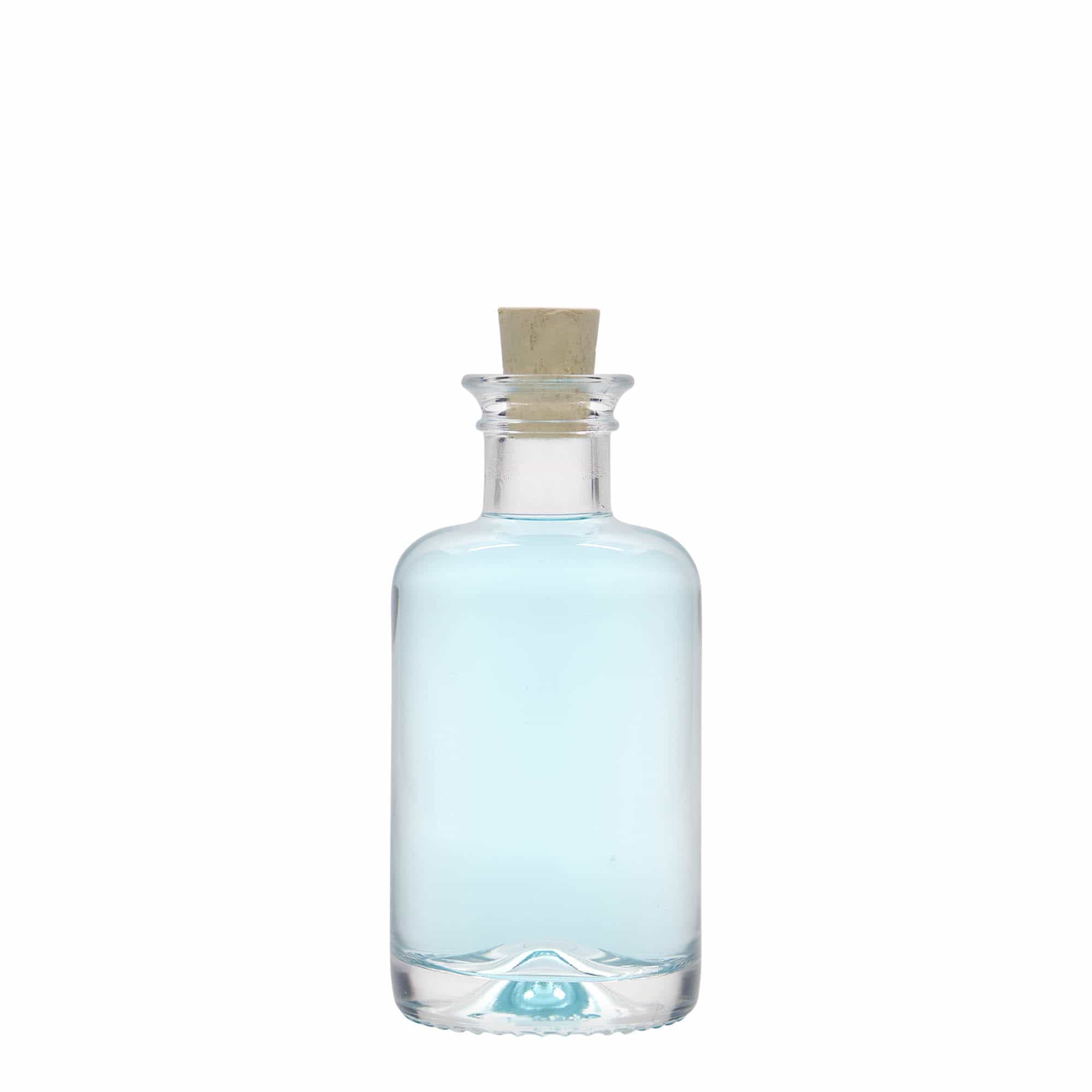 100 ml skleněná lahvička lékárnická, hrdlo: korek