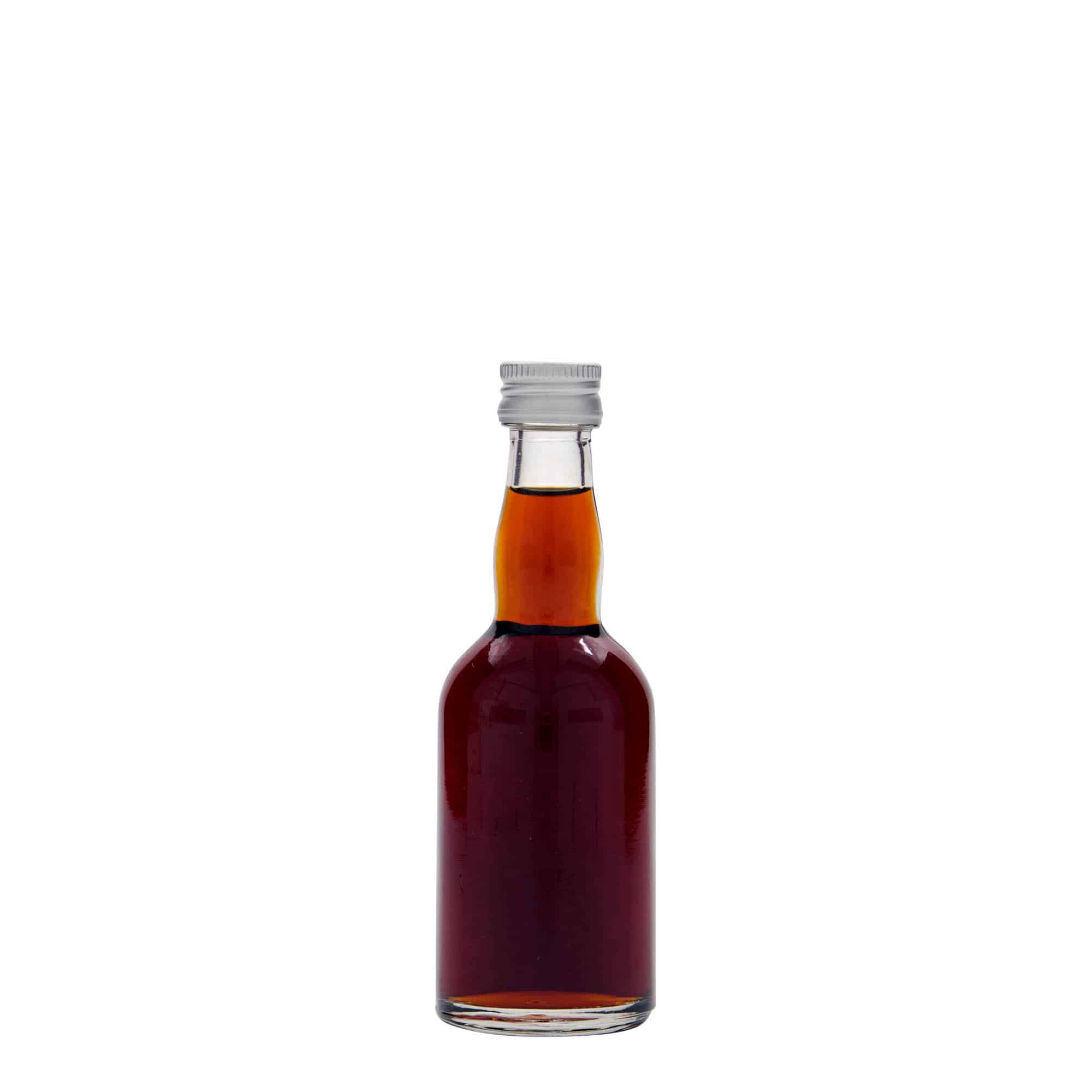 50 ml skleněná lahvička „Proba“, hrdlo: PP 18