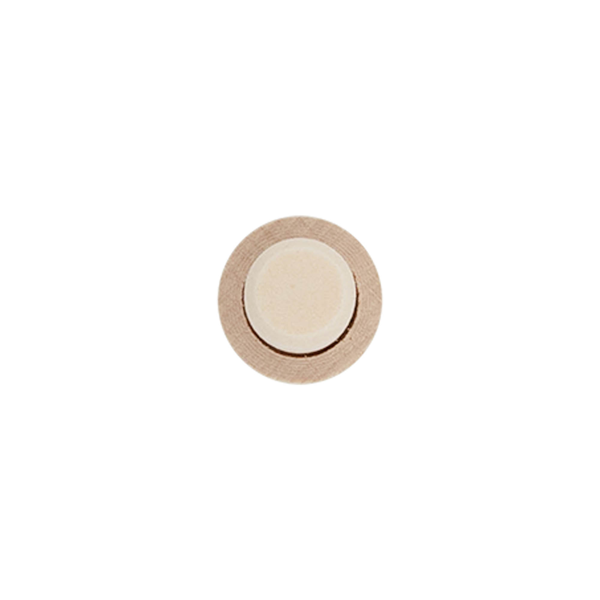 Uzávěr s korkovou zátkou 14 mm, dřevo/plast, pro hrdlo: korek Uzávěr s korkovou zátkou 14 mm, dřevo/plast, pro hrdlo: korek