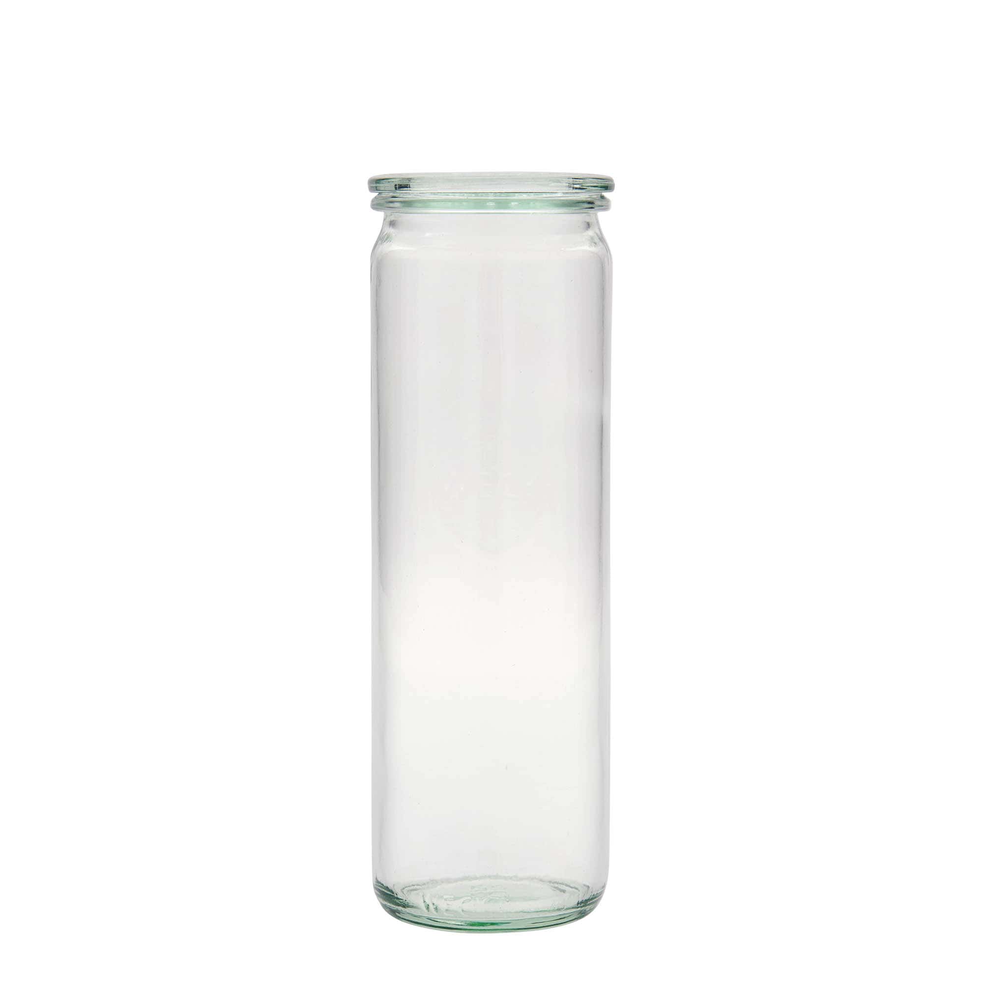 Sklenice WECK válcový tvar 600 ml, uzávěr: kulatý okraj Sklenice WECK válcový tvar 600 ml, uzávěr: kulatý okraj