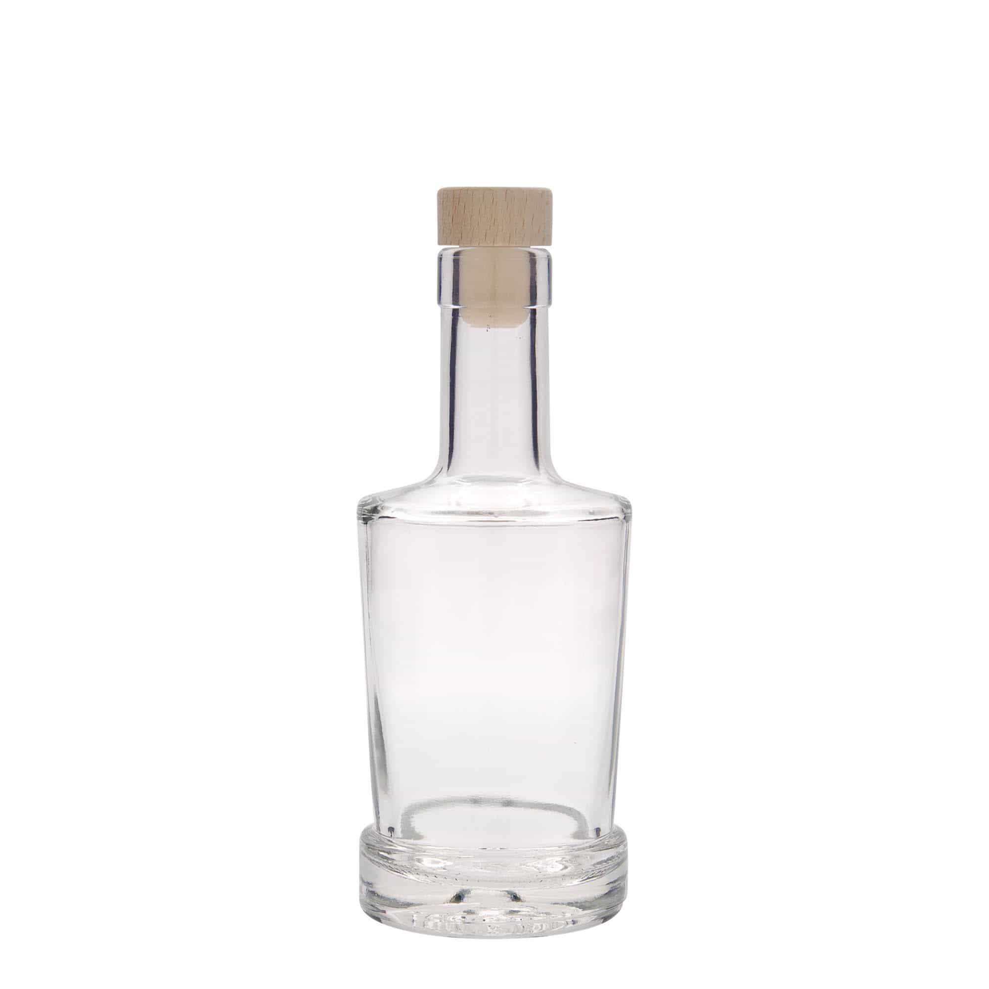 250 ml skleněná láhev 'Deborah', hrdlo: korek