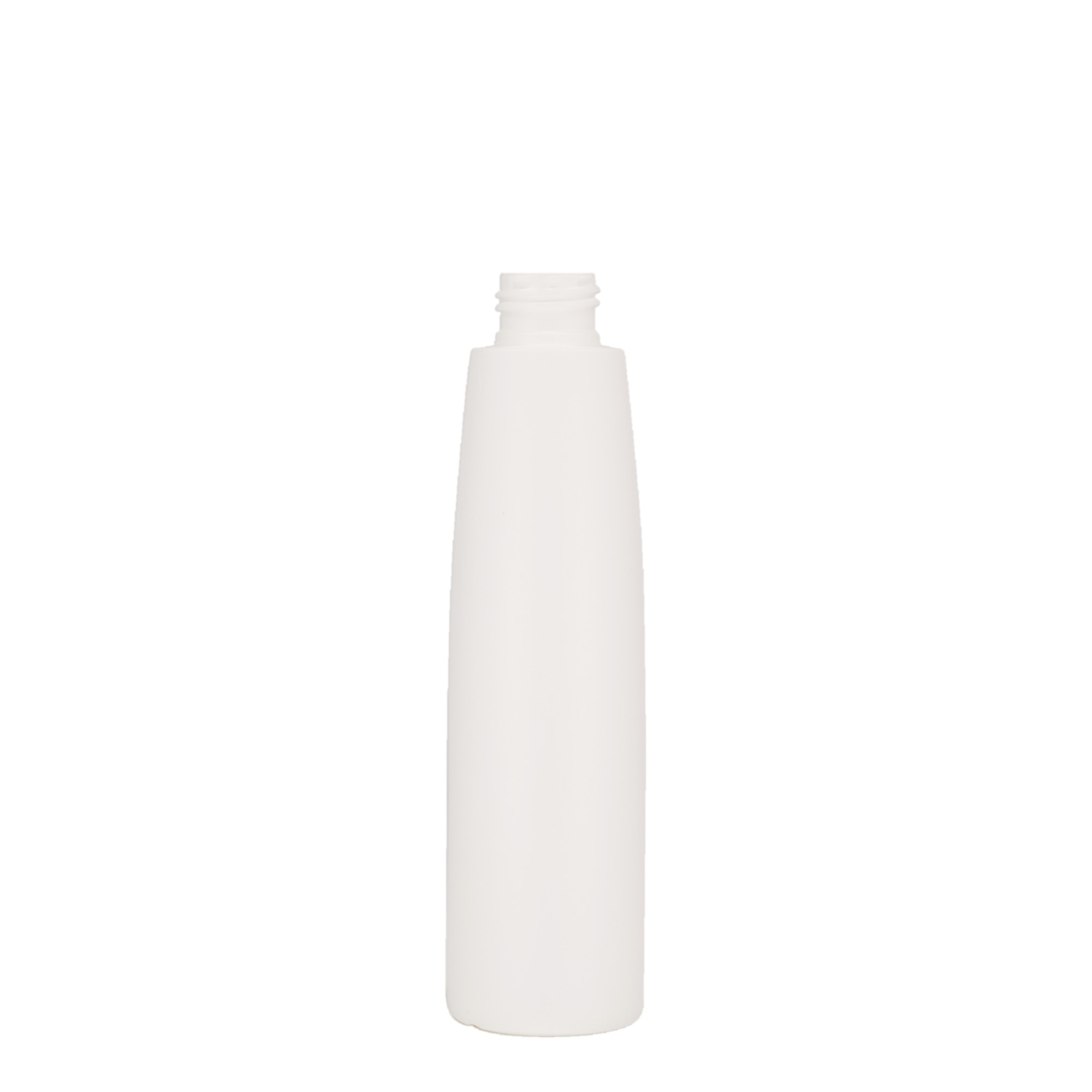 200 ml plastová lahev 'Donald', HDPE, bílá, hrdlo: 24/410
