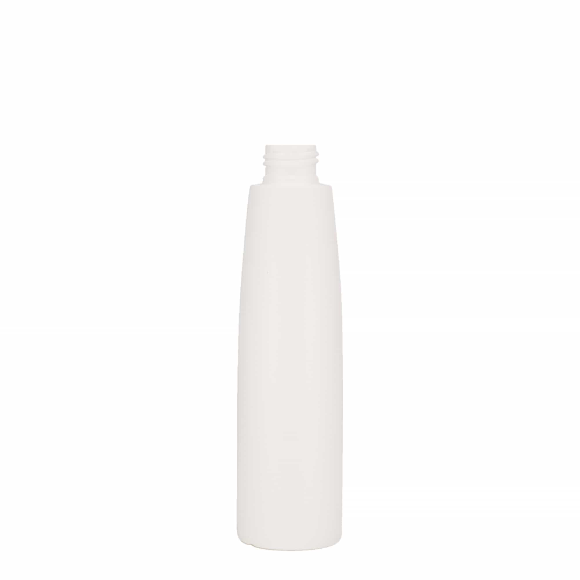 200 ml plastová lahev 'Donald', HDPE, bílá, hrdlo: 24/410