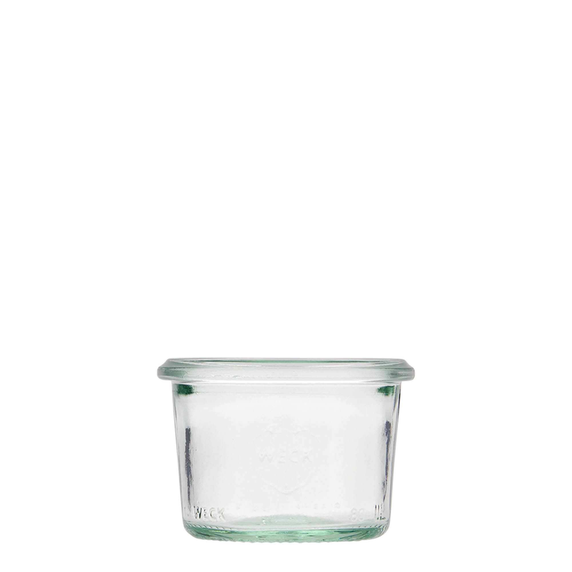 80 ml WECK zavařovací sklenice, otvor: kulatý okraj 80 ml WECK zavařovací sklenice, otvor: kulatý okraj