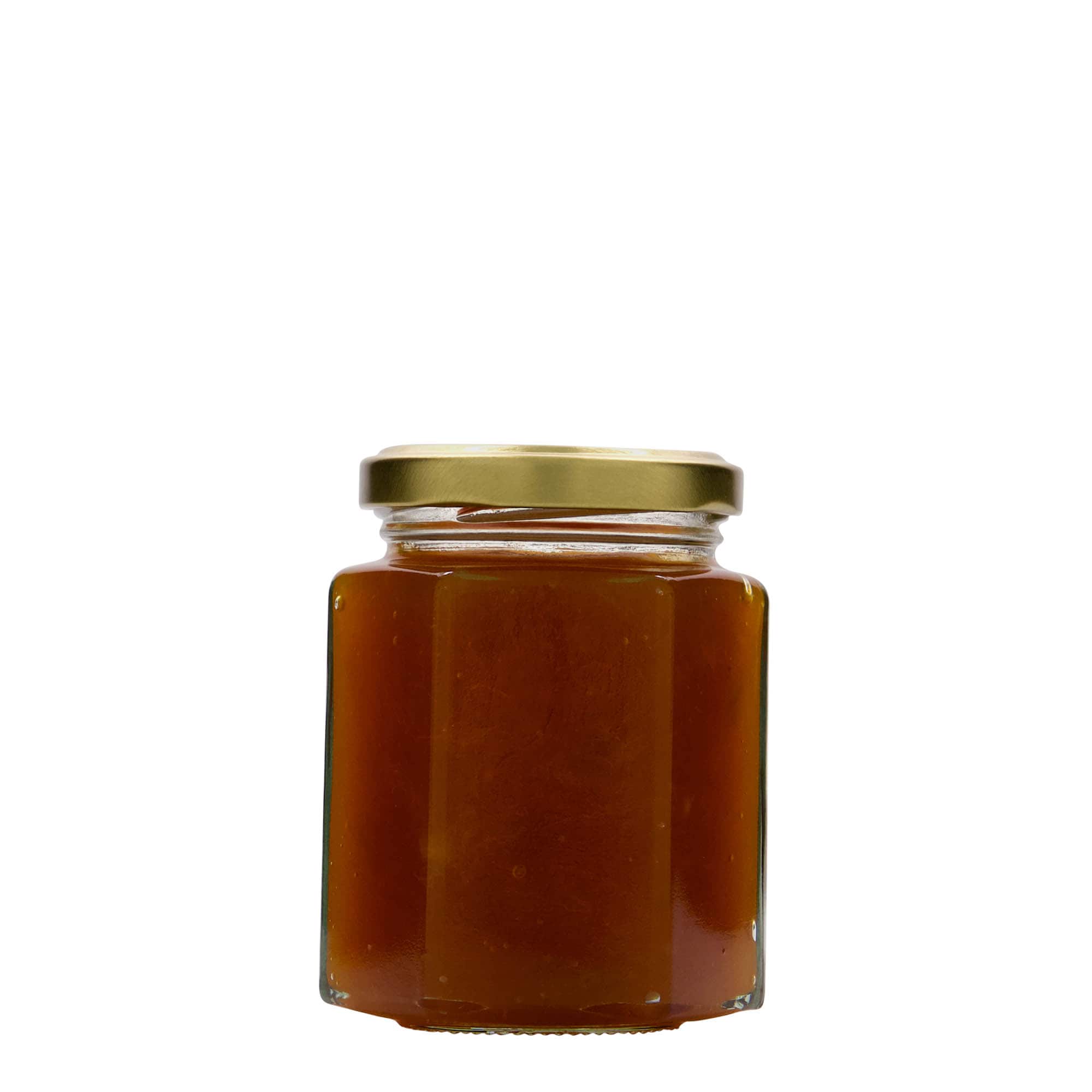 191 ml šestihranná sklenice, hrdlo: Twist-Off (TO 58)