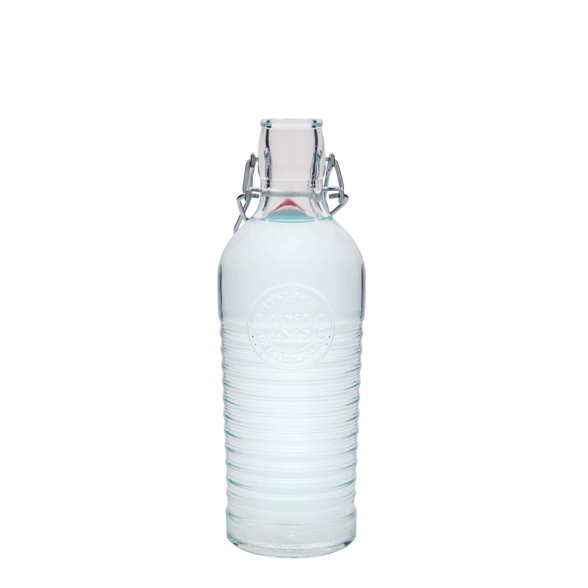 750 ml skleněná láhev 'Officina 1825', hrdlo: uzávěr s pákou