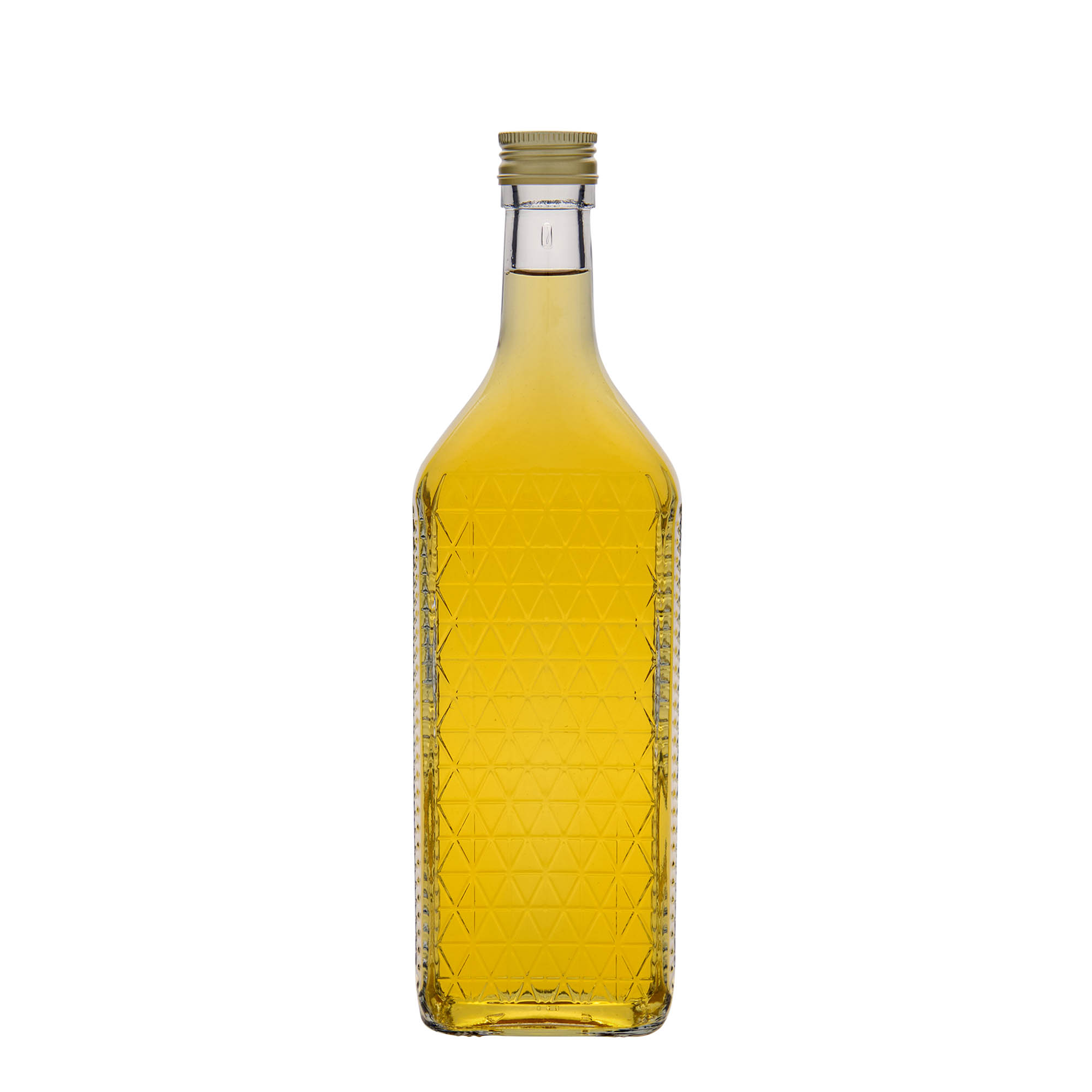 700 ml skleněná láhev 'Caruso', obdélníková, hrdlo: PP 31,5