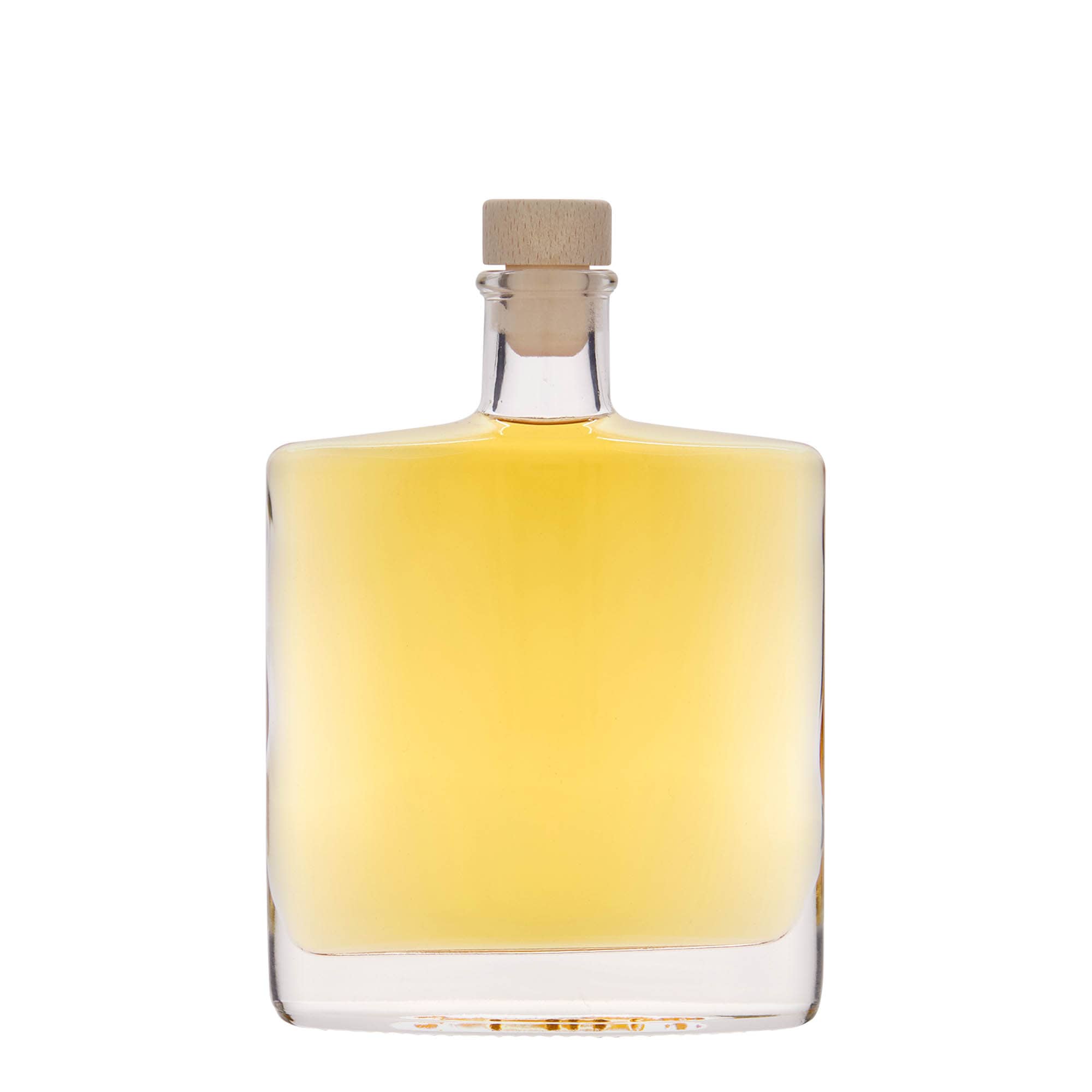 Skleněná lahev 350 ml 'Zorbas', oválná, uzávěr: korek