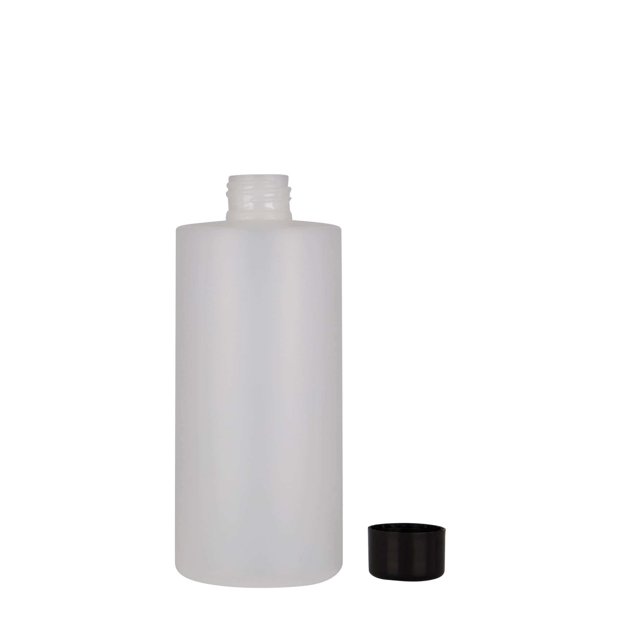 Plastová lahev 300 ml 'Pípa', HDPE, bílá, ústí: GPI 24/410