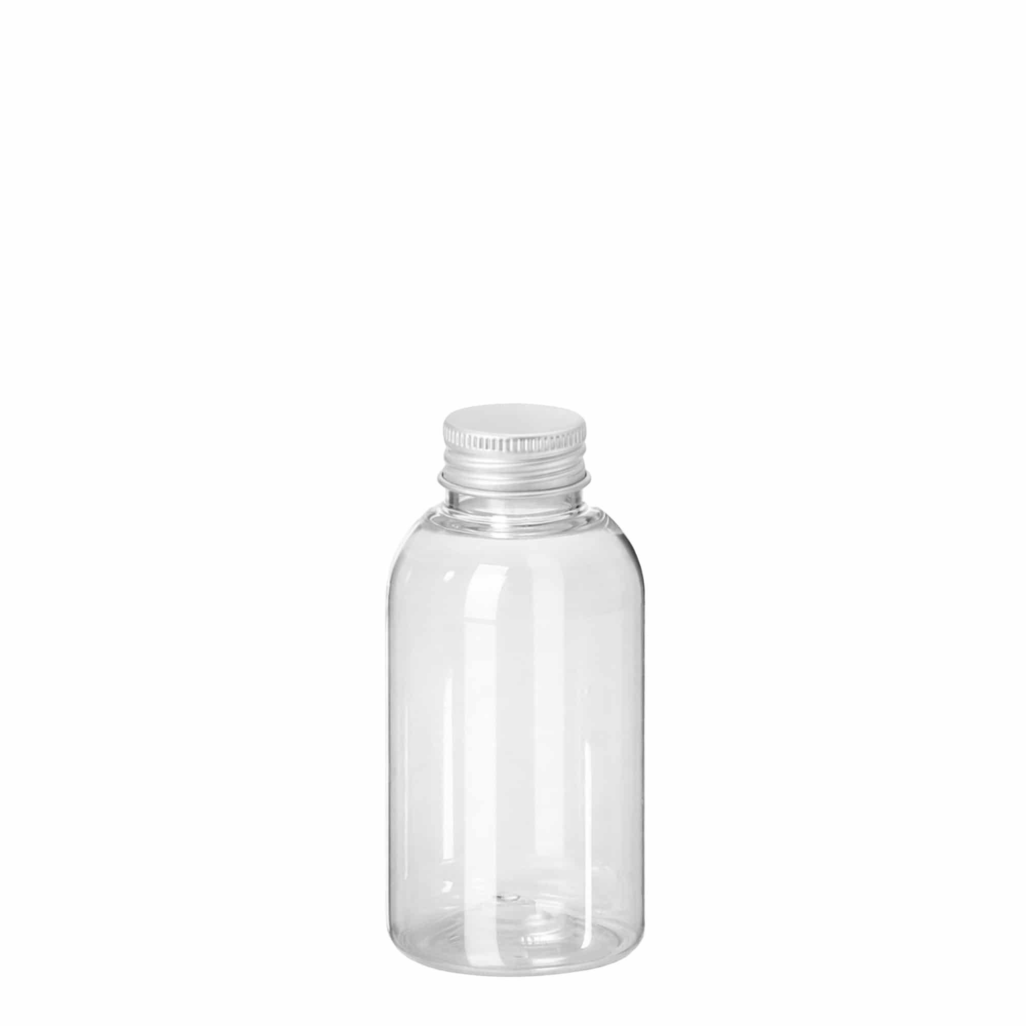 100 ml PET láhev 'Boston', plast, hrdlo: 24/410 100 ml PET láhev 'Boston', plast, hrdlo: 24/410
