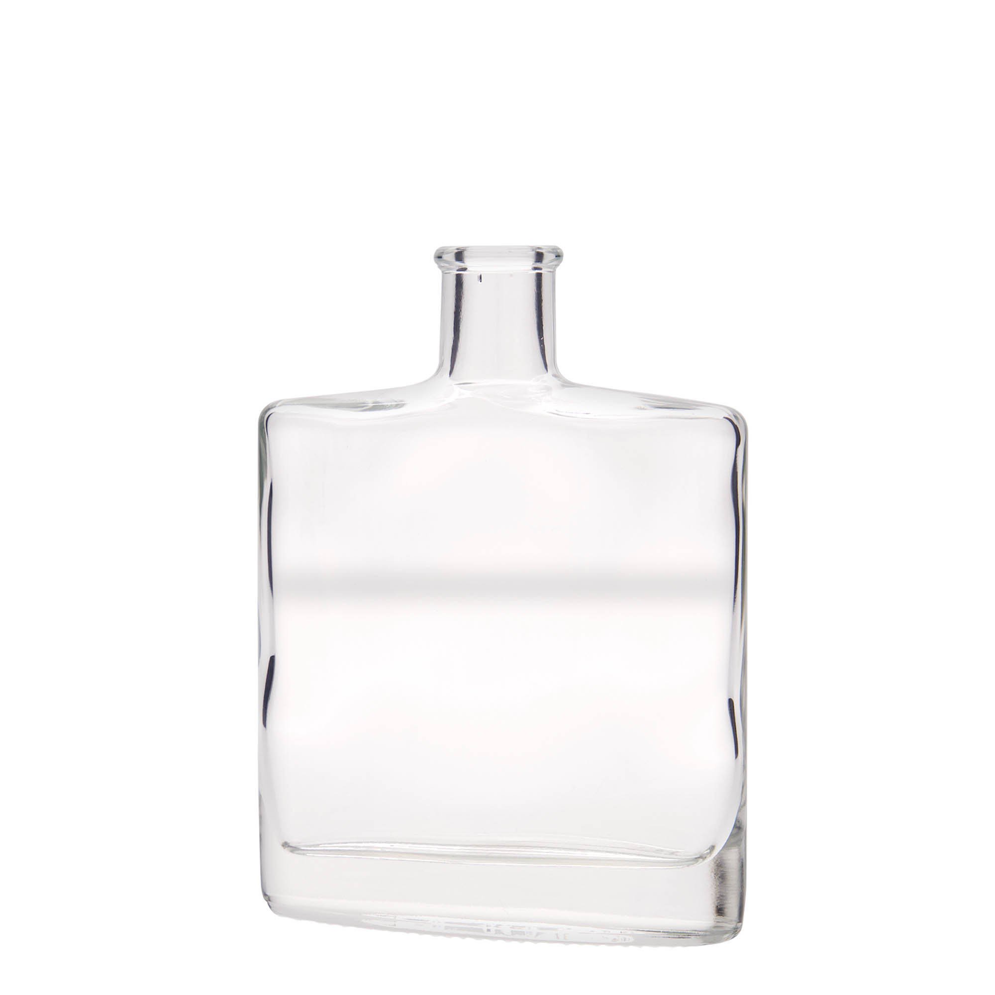 Skleněná lahev 350 ml 'Zorbas', oválná, uzávěr: korek