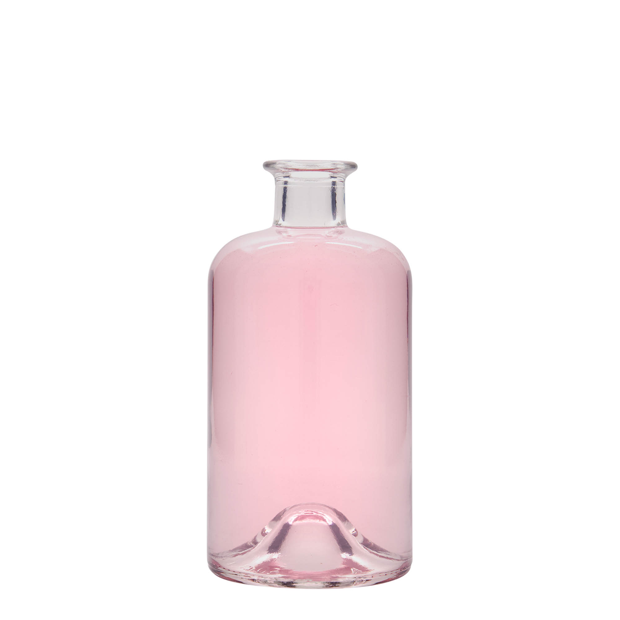 500 ml skleněná láhev lékárníka 'Doktor', hrdlo: korek