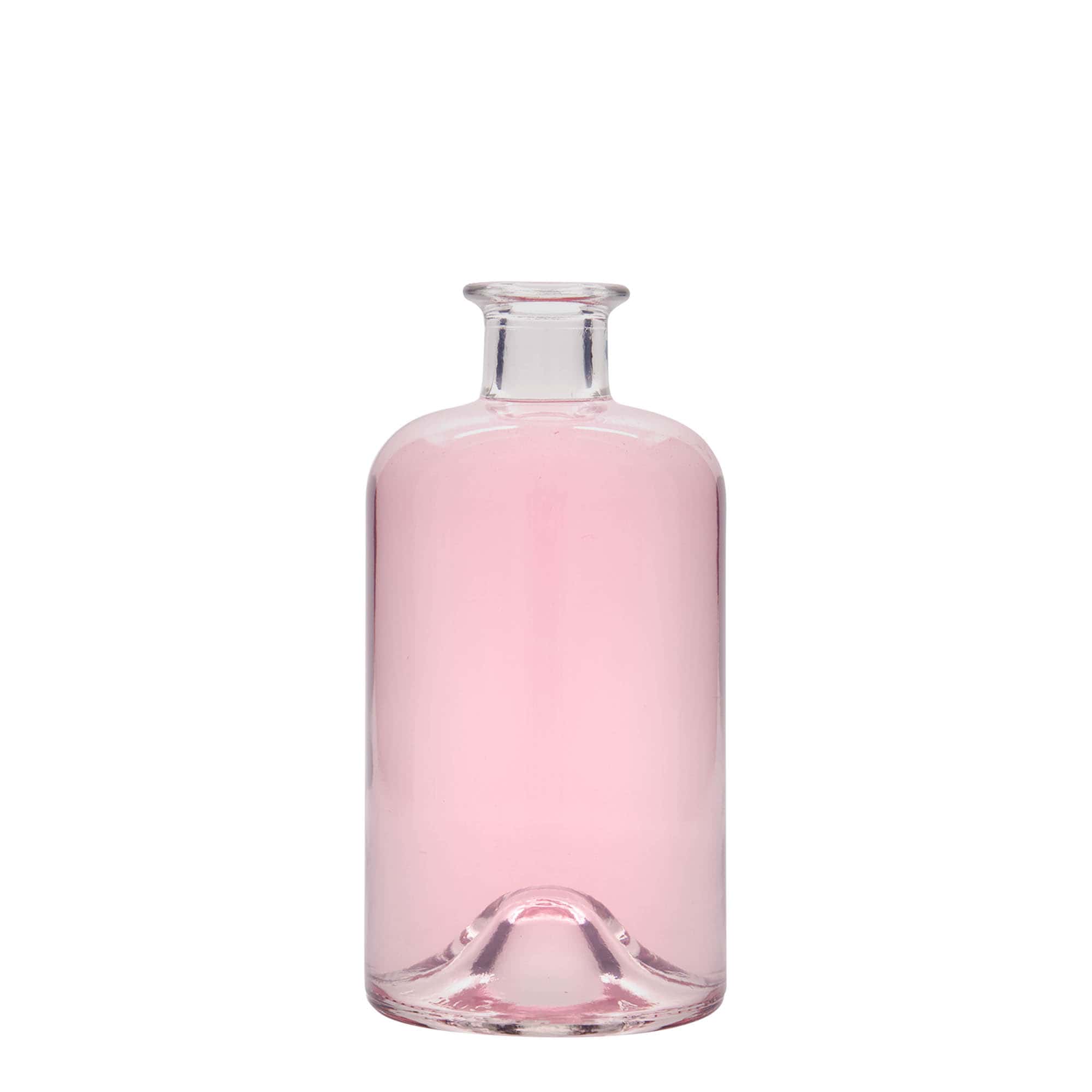 500 ml skleněná láhev lékárníka 'Doktor', hrdlo: korek