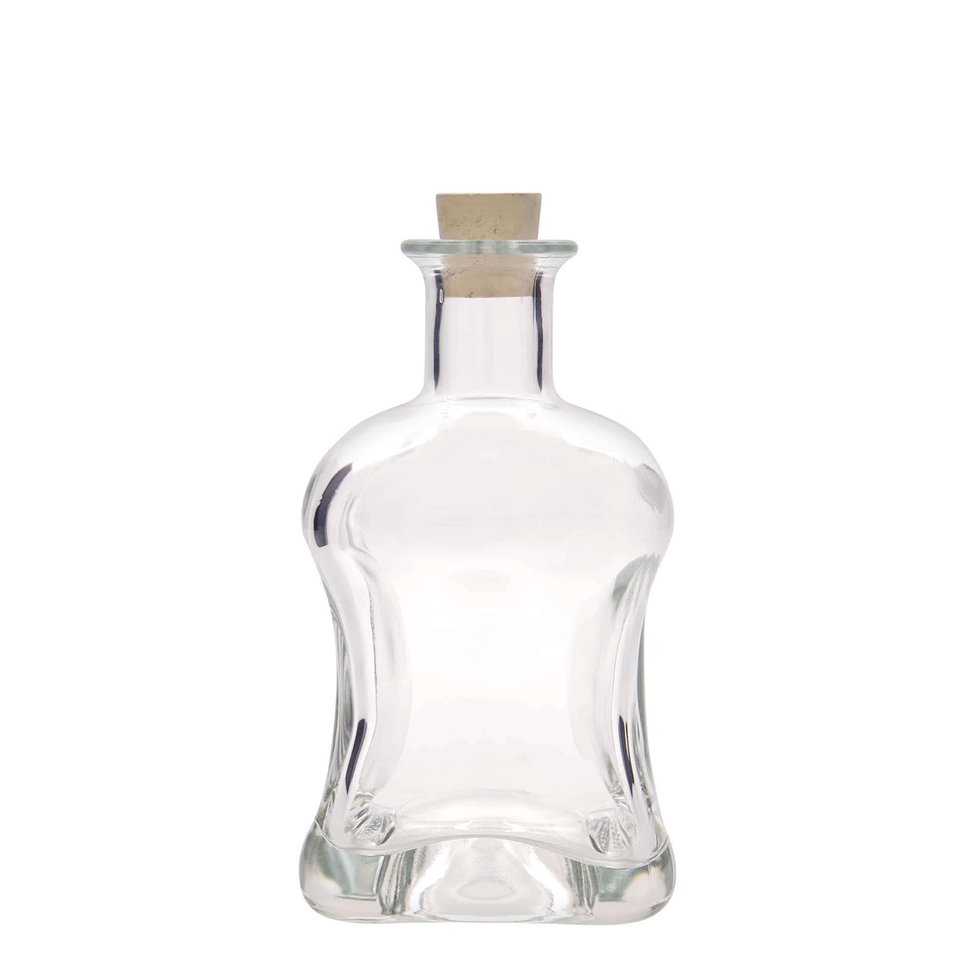 500 ml skleněná láhev 'Dublin', čtvercová, hrdlo: korek
