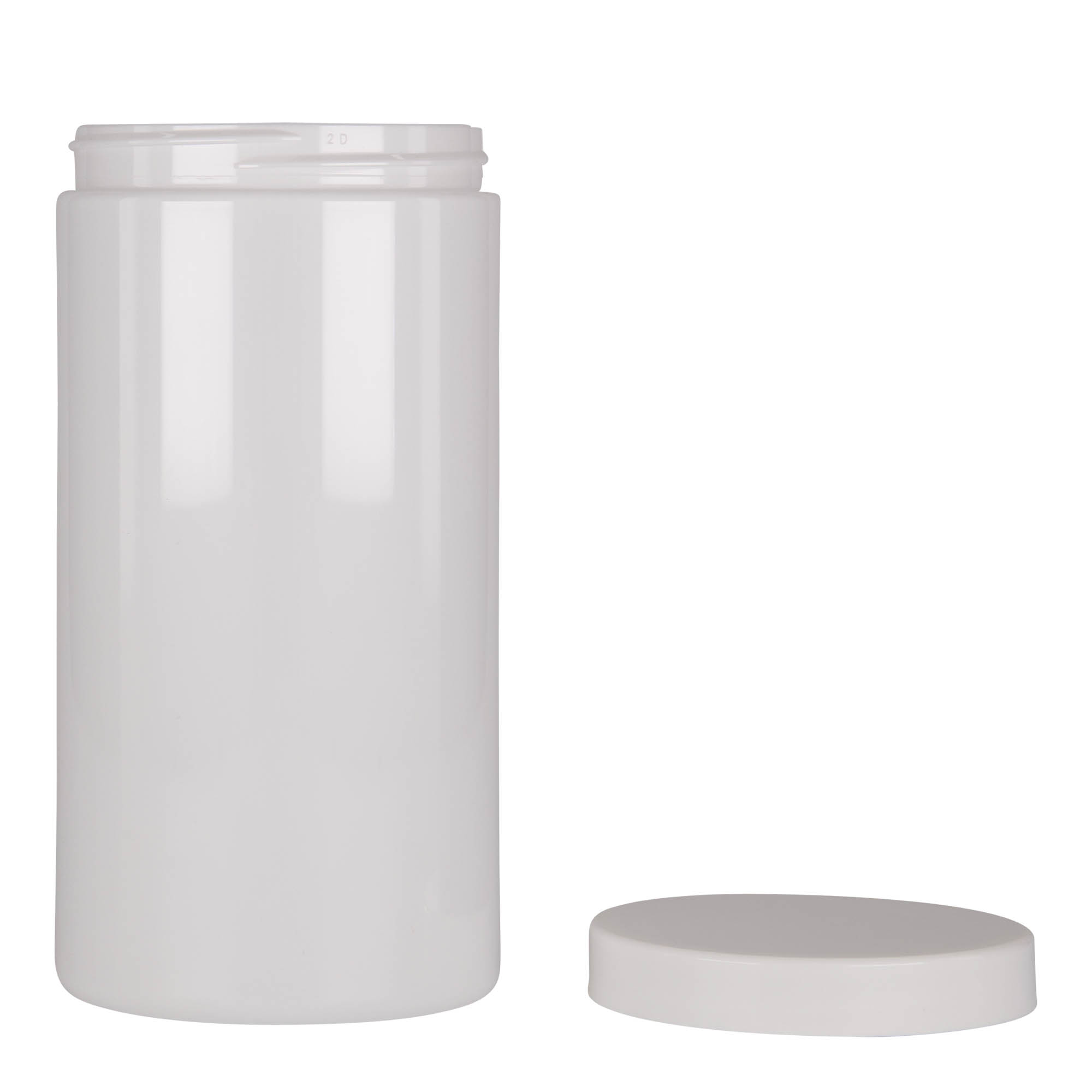 500 ml PET dóza 'Isabella', bílá, hrdlo: 70/400