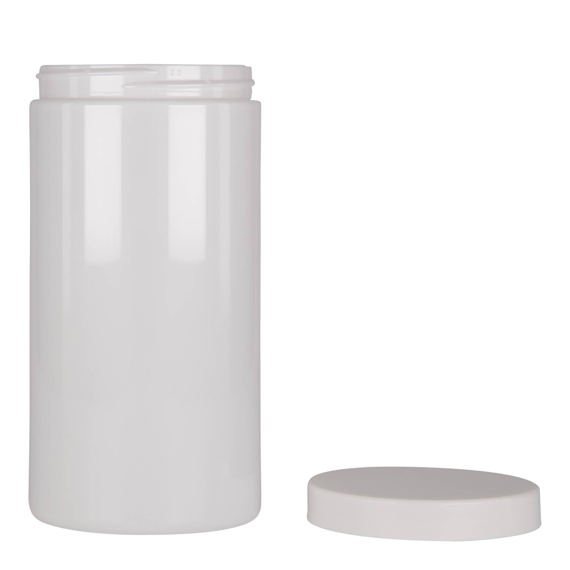 500 ml PET dóza 'Isabella', bílá, hrdlo: 70/400