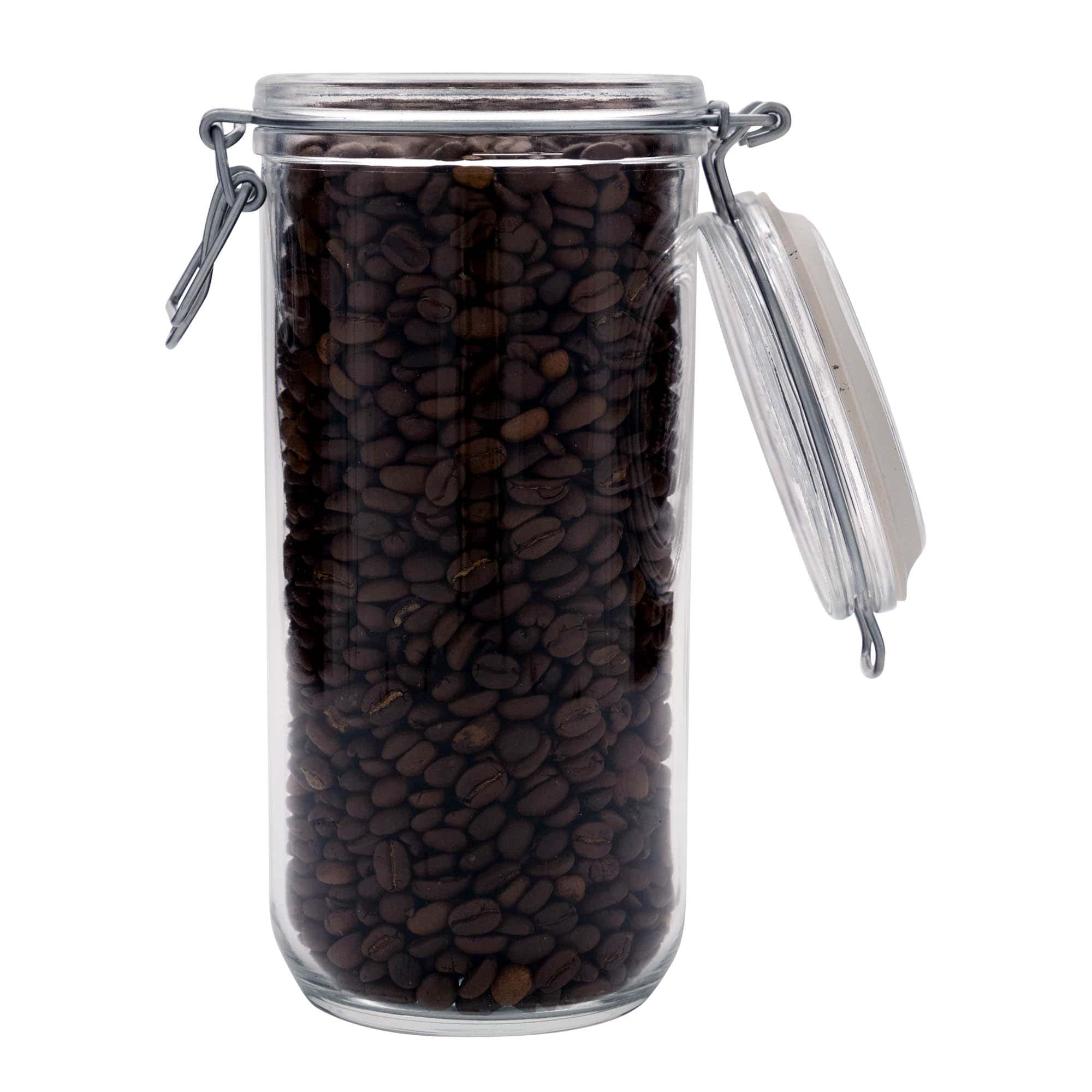 1.000 ml drátěná zavařovací sklenice „Fido“, hrdlo: drátěné zavírání